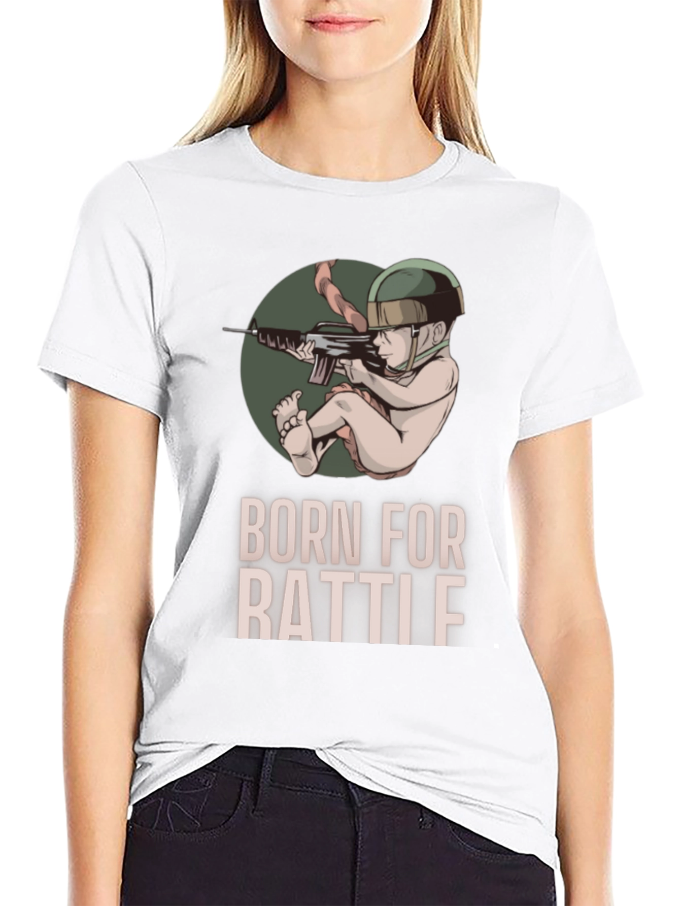 Born for Battle Baby T-Shirt