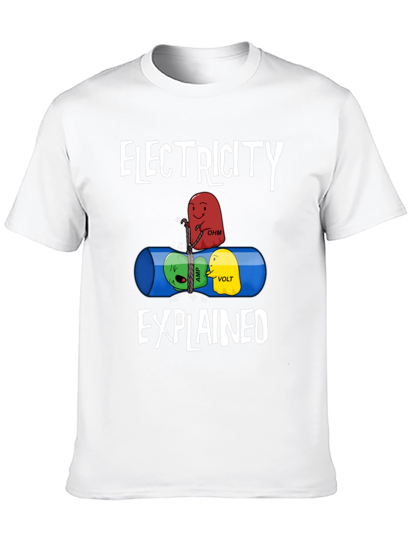 Electricity Explained Graphic T-Shirt