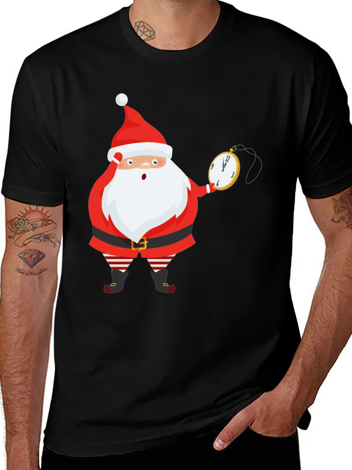 Santa Time T-Shirt - Holiday Cheer