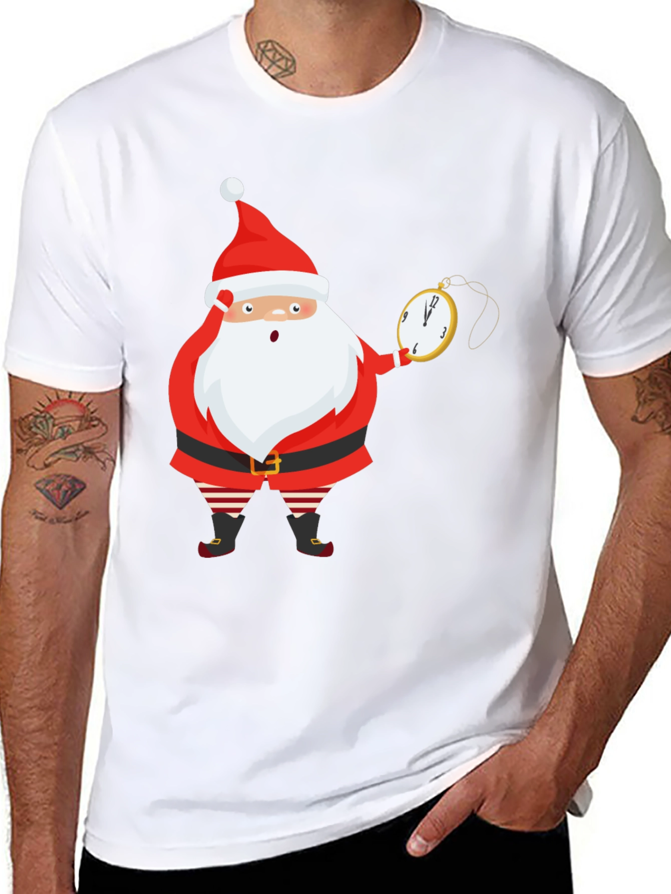 Santa Time T-Shirt - Holiday Cheer