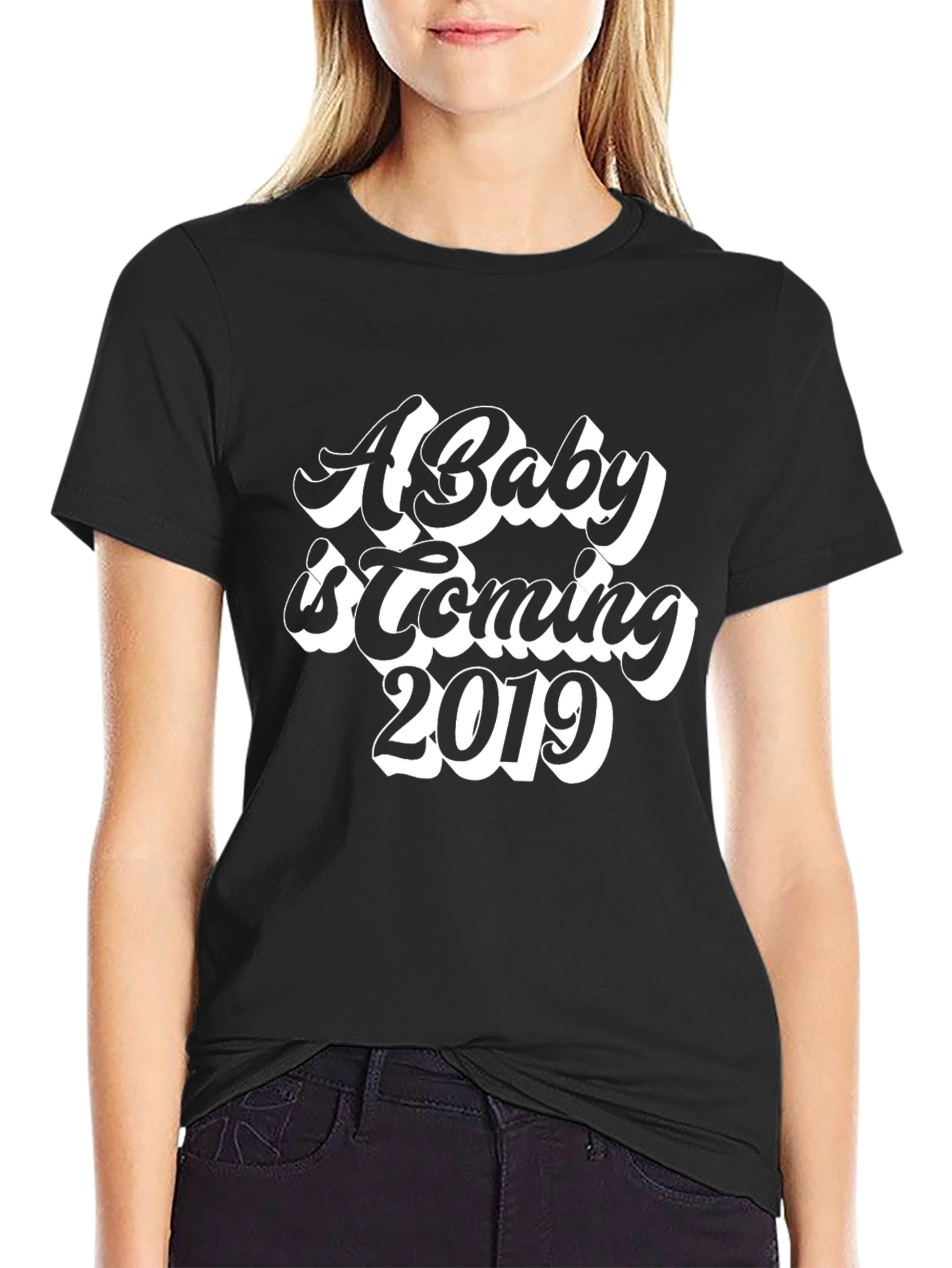 A Baby Is Coming 2019 Graphic T-Shirt