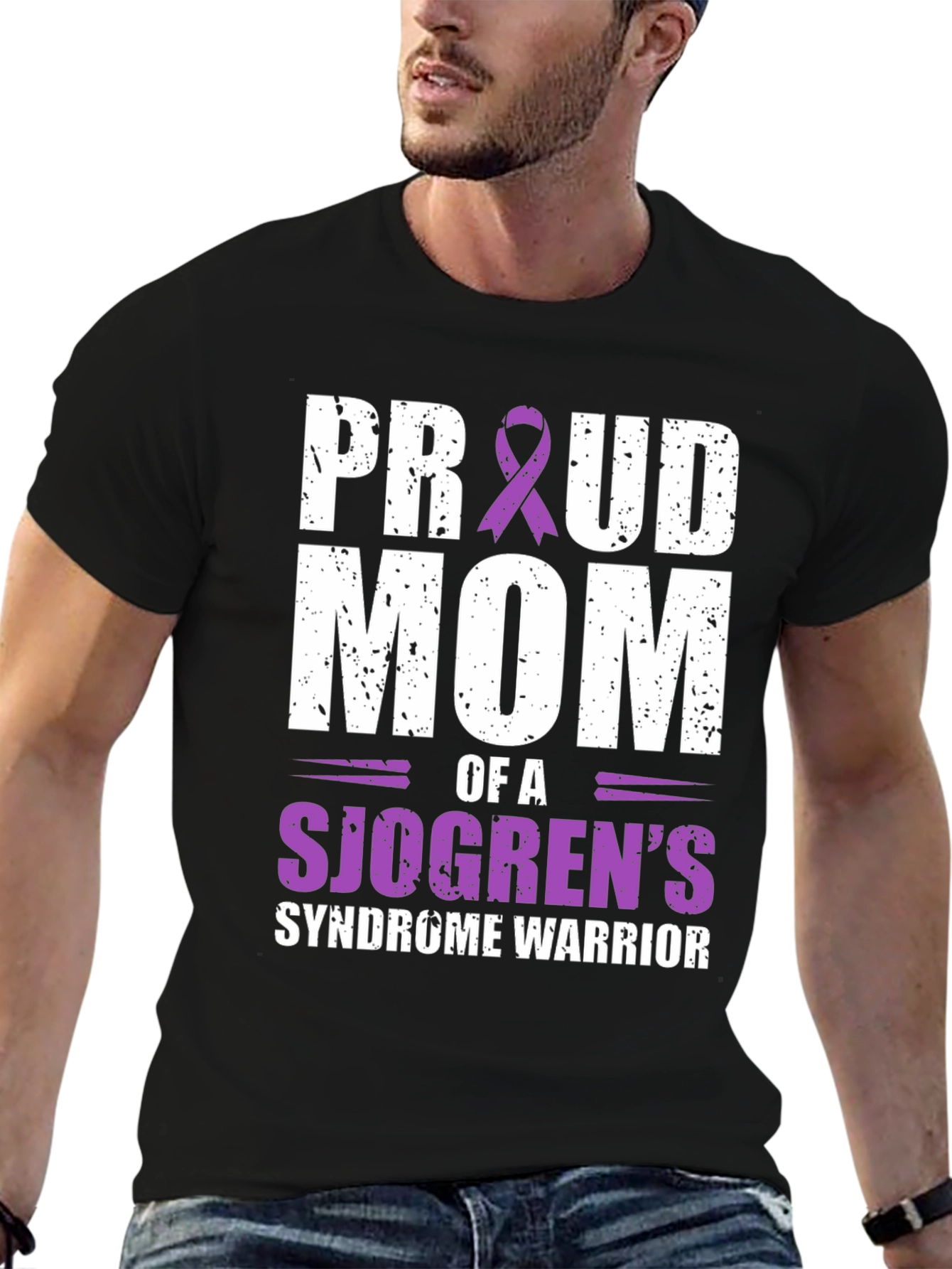 Proud Mom of a Sjogrens Syndrome Warrior T-Shirt