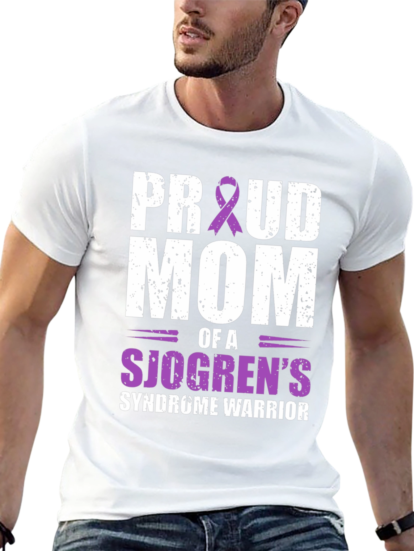 Proud Mom of a Sjogrens Syndrome Warrior T-Shirt