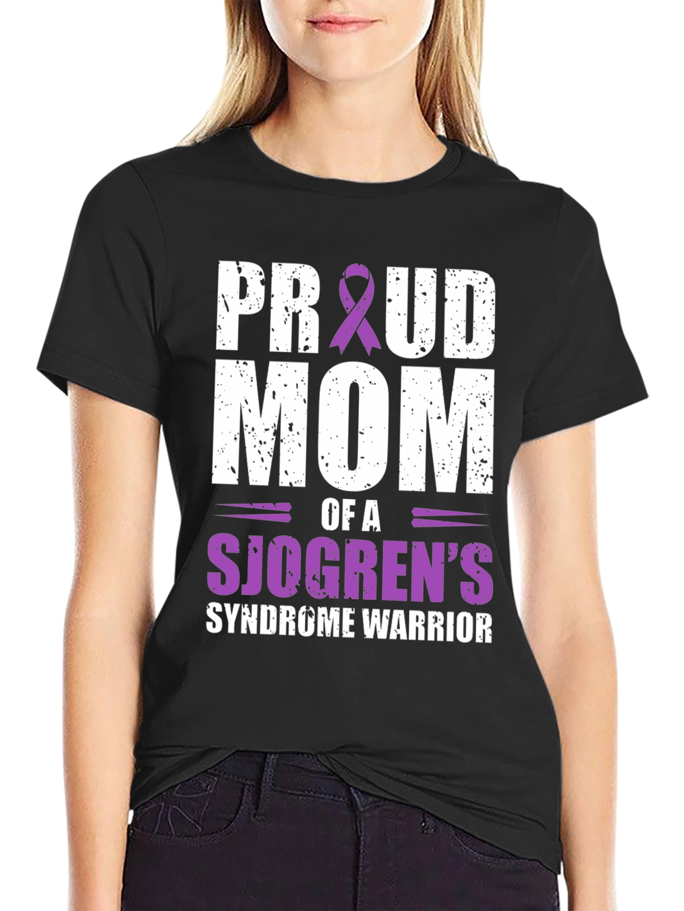Proud Mom of a Sjogrens Syndrome Warrior T-Shirt