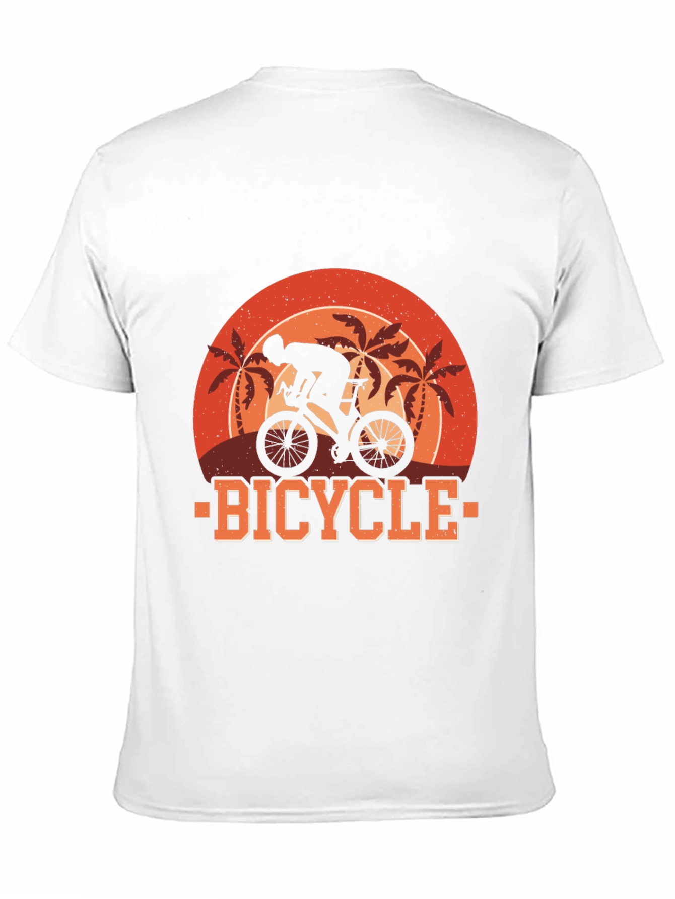 Bicycle Sunset Graphic Tee