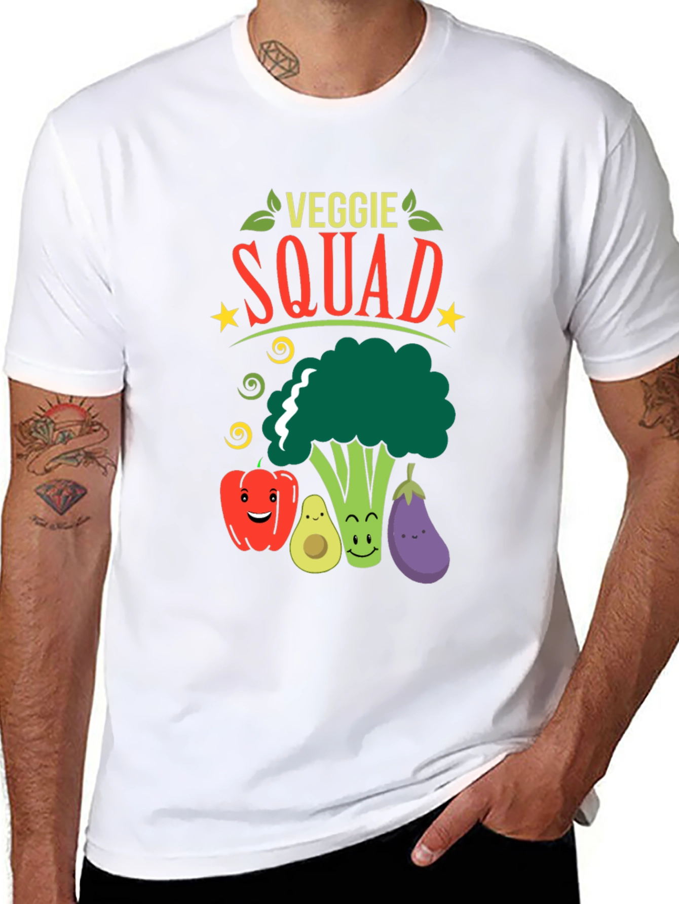 Veggie Squad T-Shirt - Funny Vegan Tee
