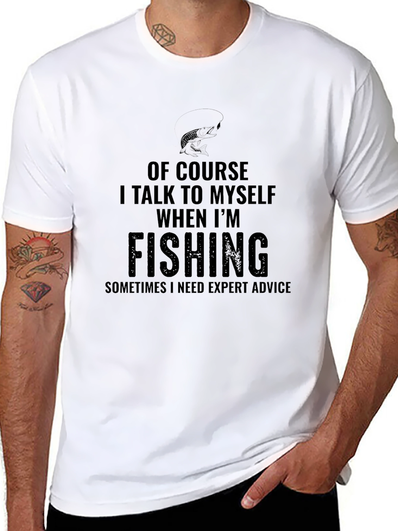 Funny Fishing T-Shirt - Expert Advice Tee