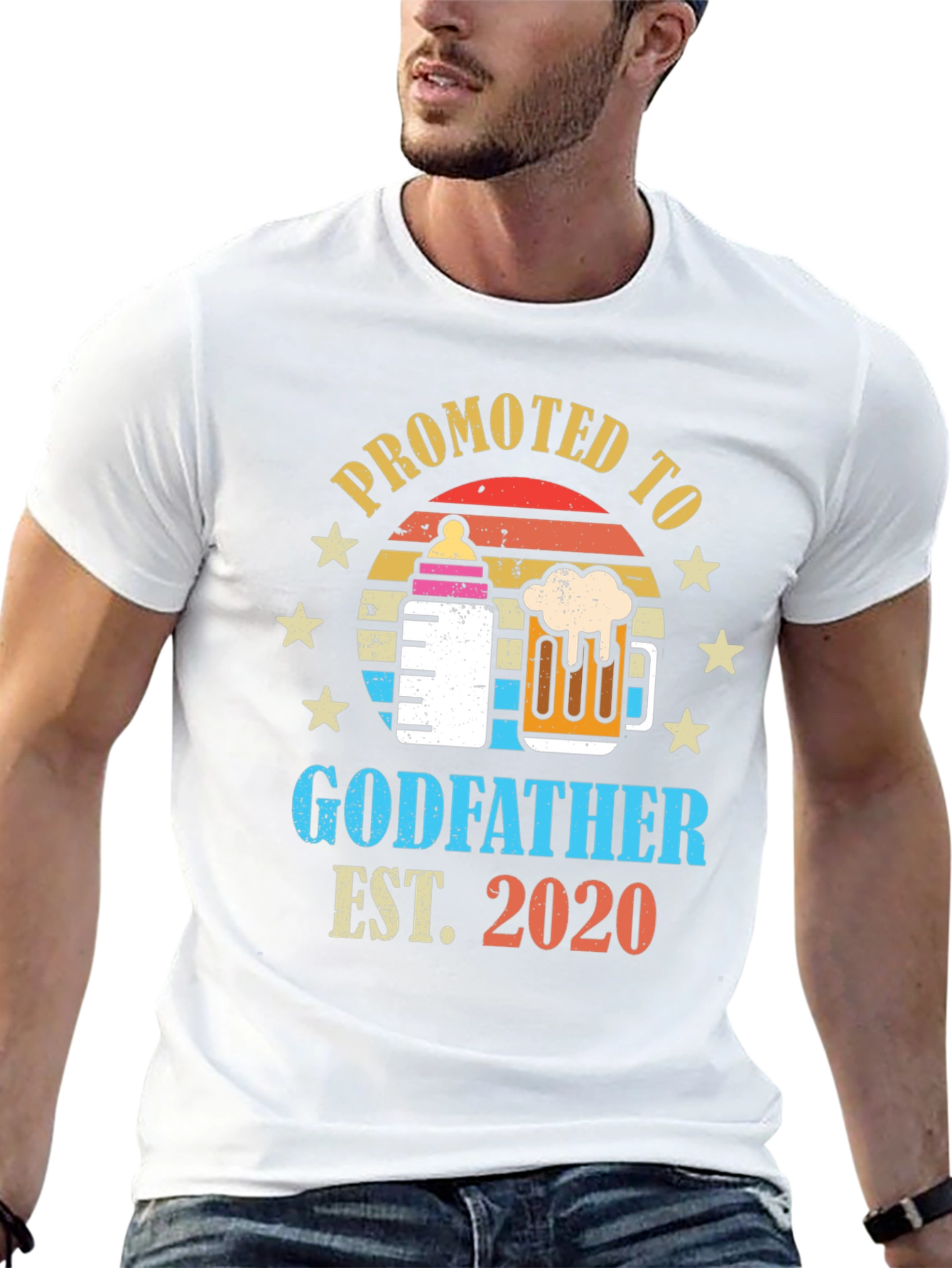 Promoted to Godfather 2020 Graphic Tee