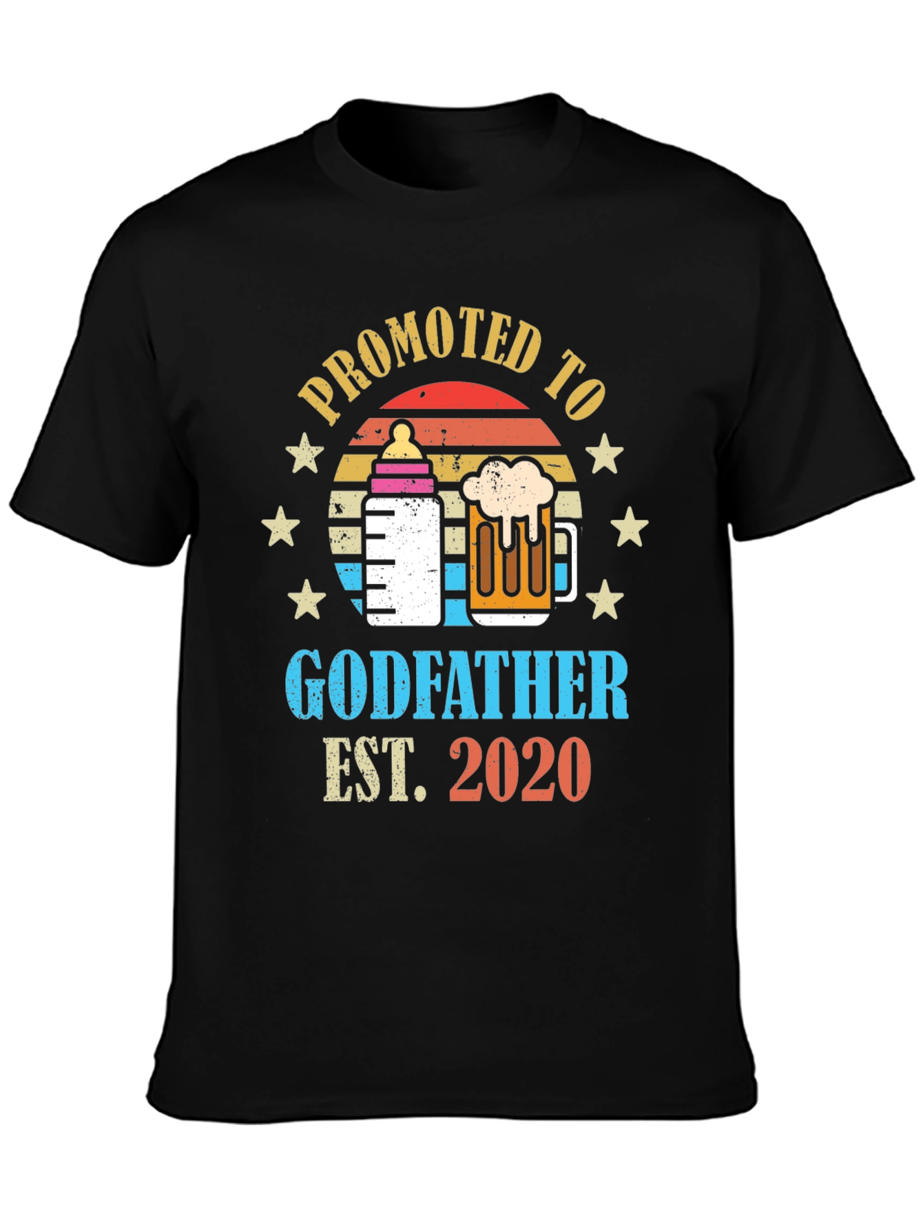 Promoted to Godfather 2020 Graphic Tee