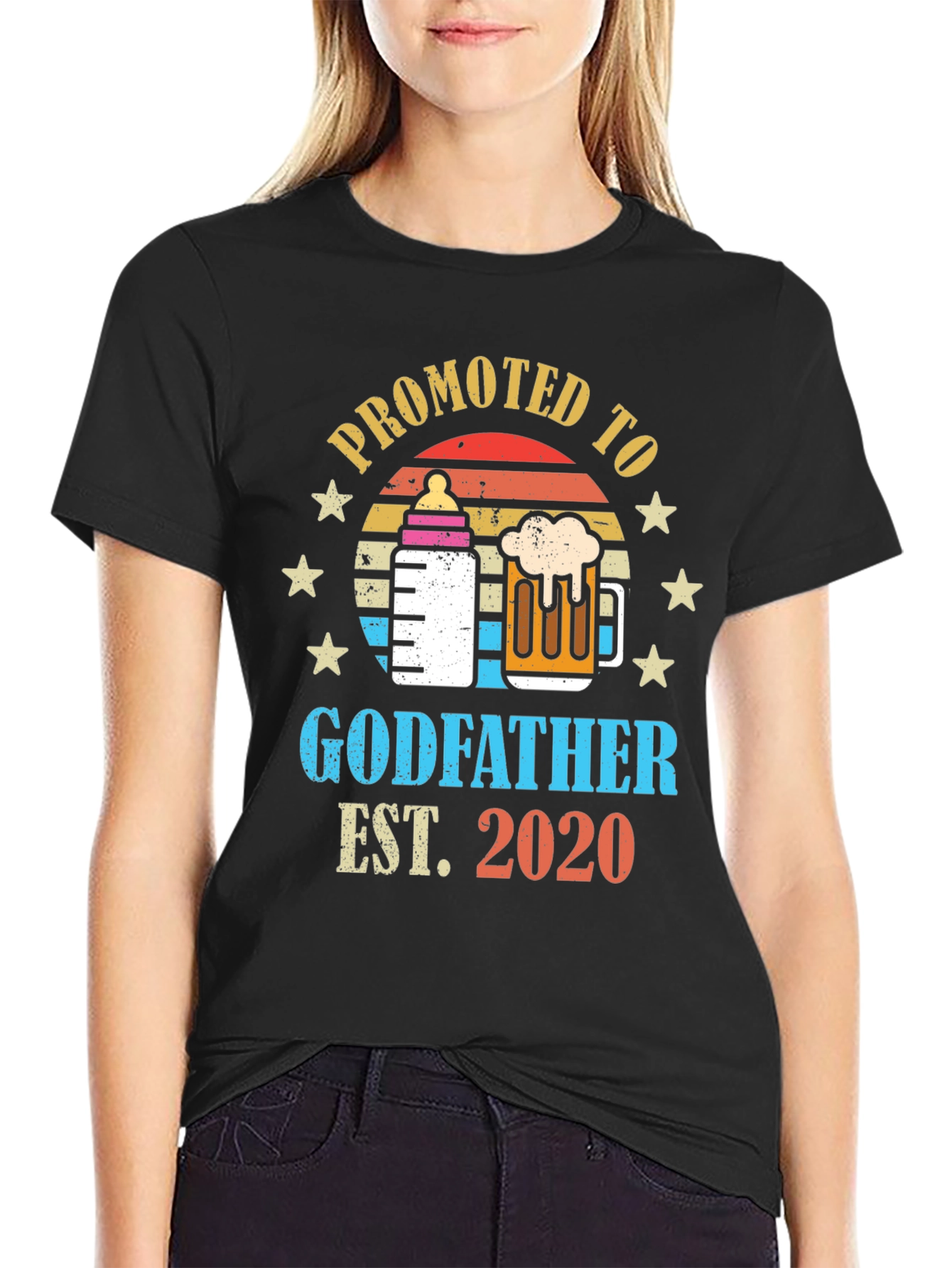 Promoted to Godfather 2020 Graphic Tee