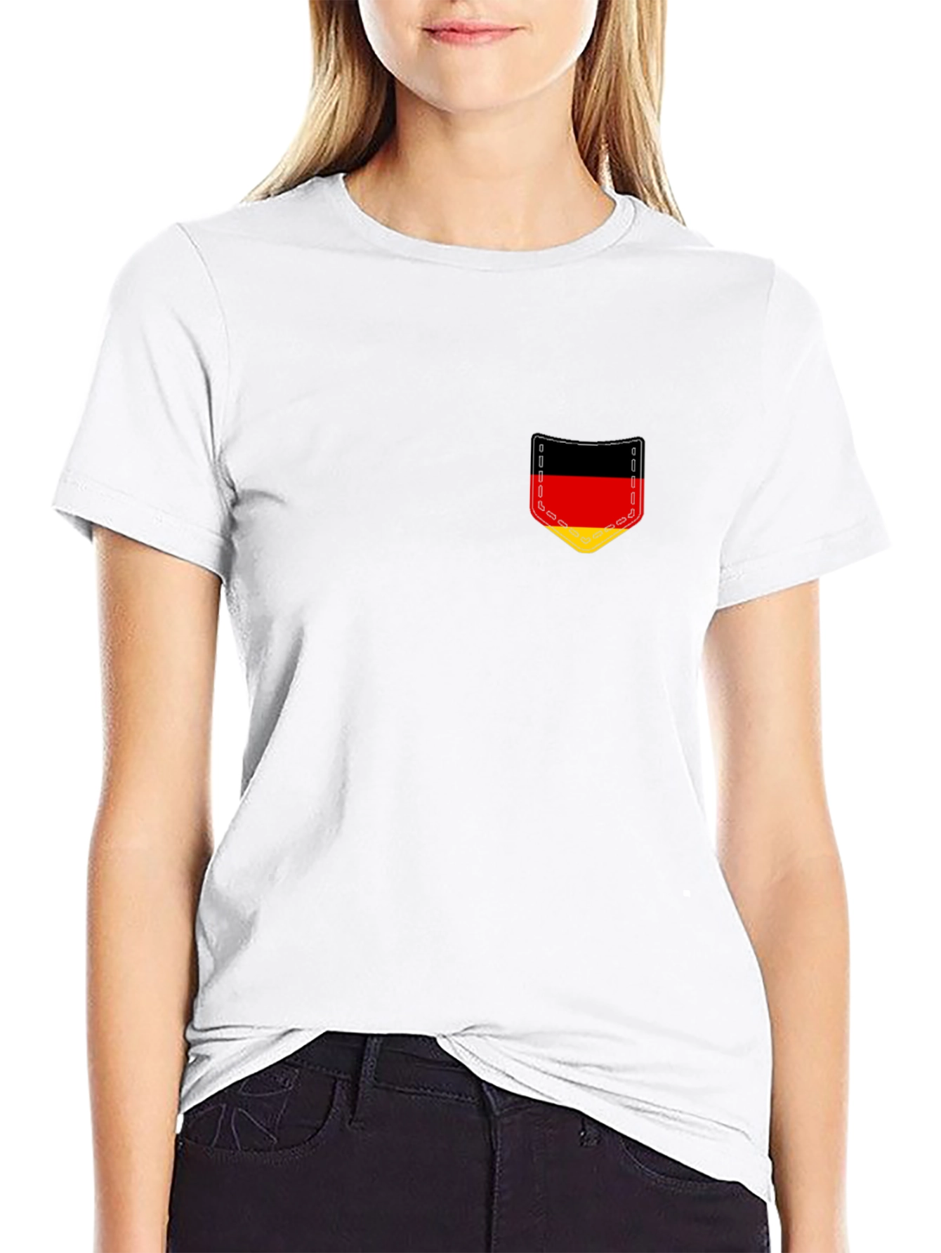 German Flag Pocket T-Shirt - Stylish Graphic Tee