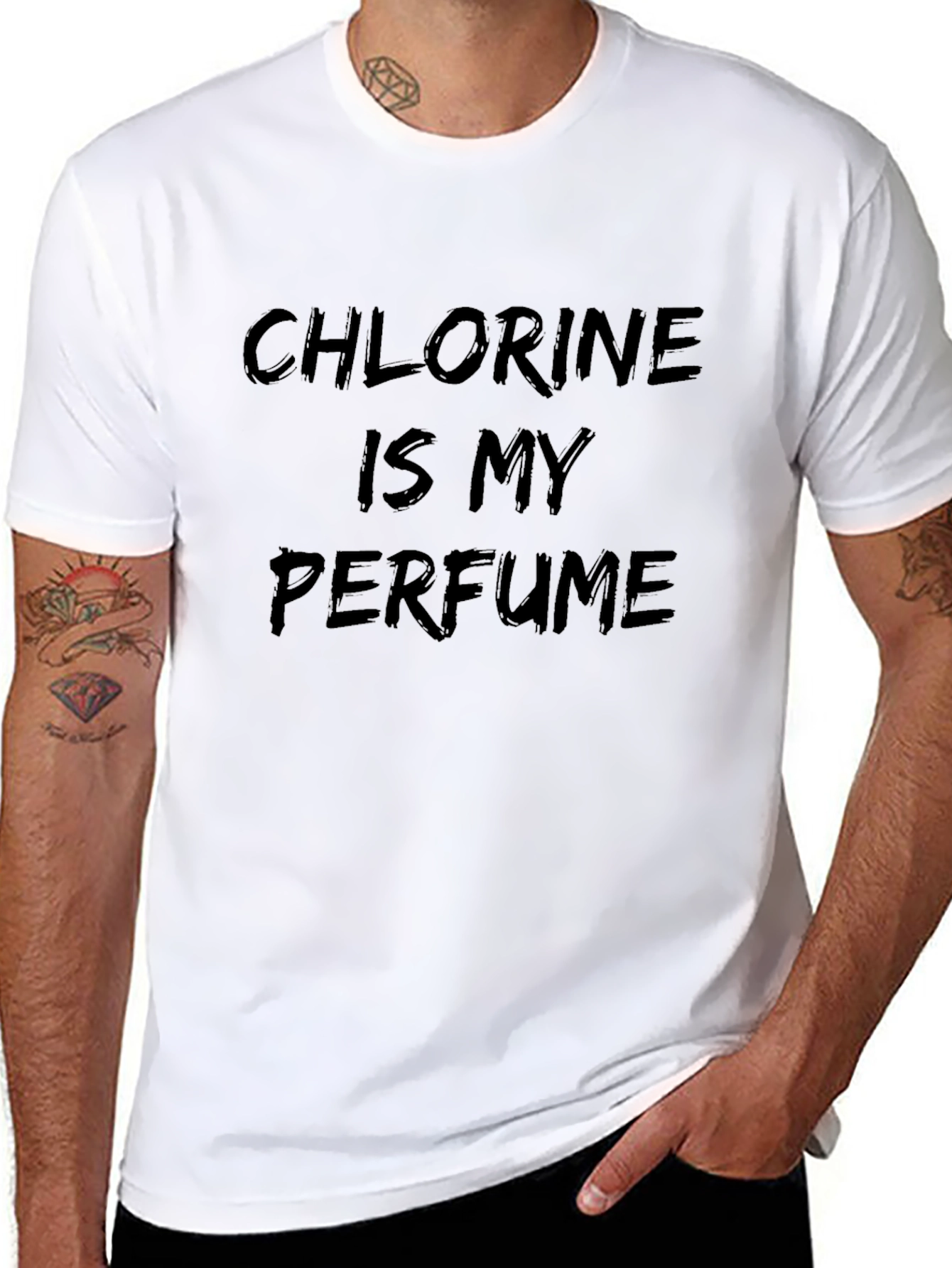 Chlorine Is My Perfume Graphic Tee