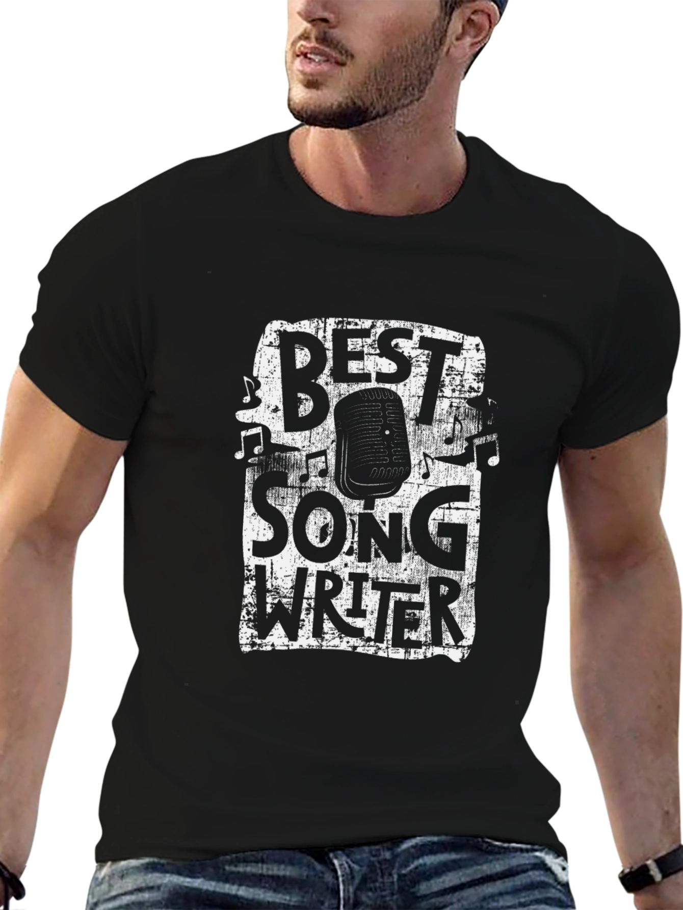 Best Songwriter Graphic Tee - Music Lover Gift