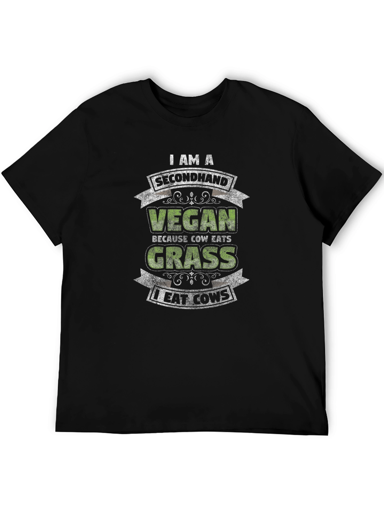 Secondhand Vegan I Eat Cows T-Shirt