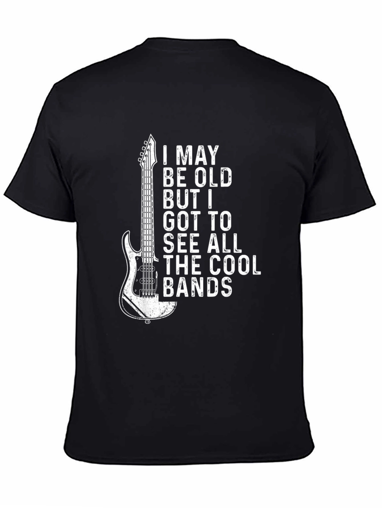 Cool Bands Black T-Shirt
