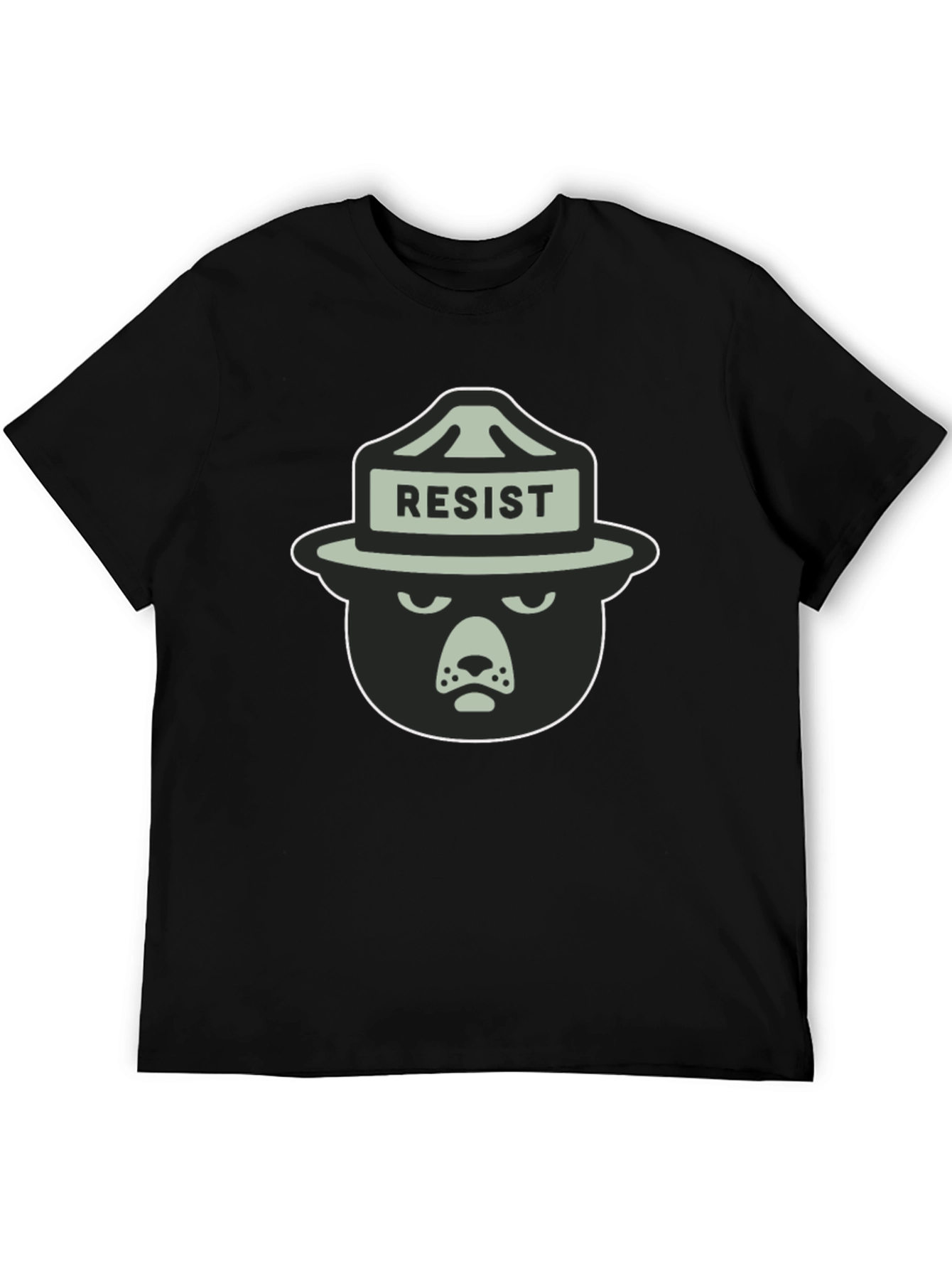 Resist Bear T-Shirt - Mens Graphic Tee