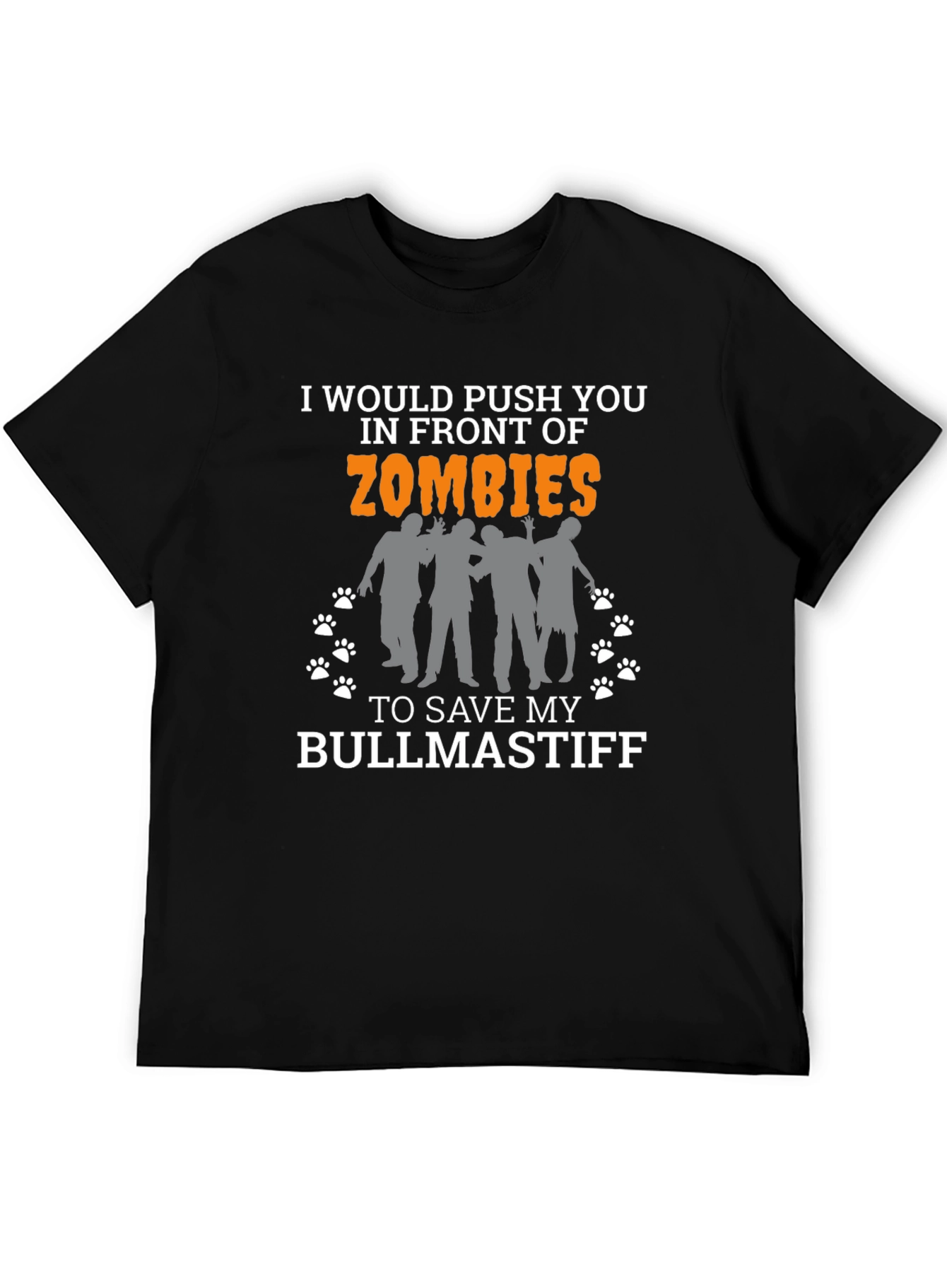 Zombie Bullmastiff T-Shirt
