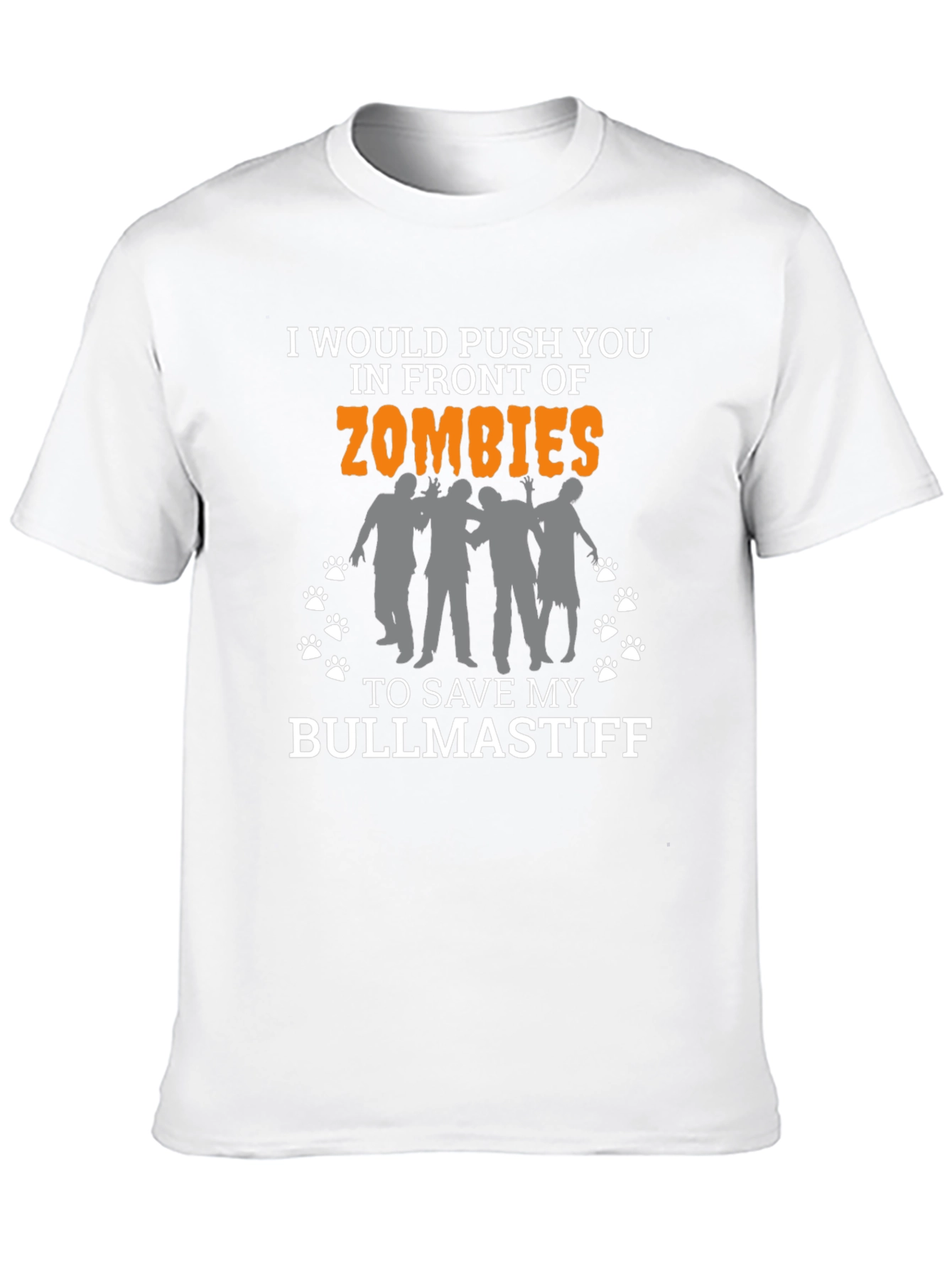 Zombie Bullmastiff T-Shirt