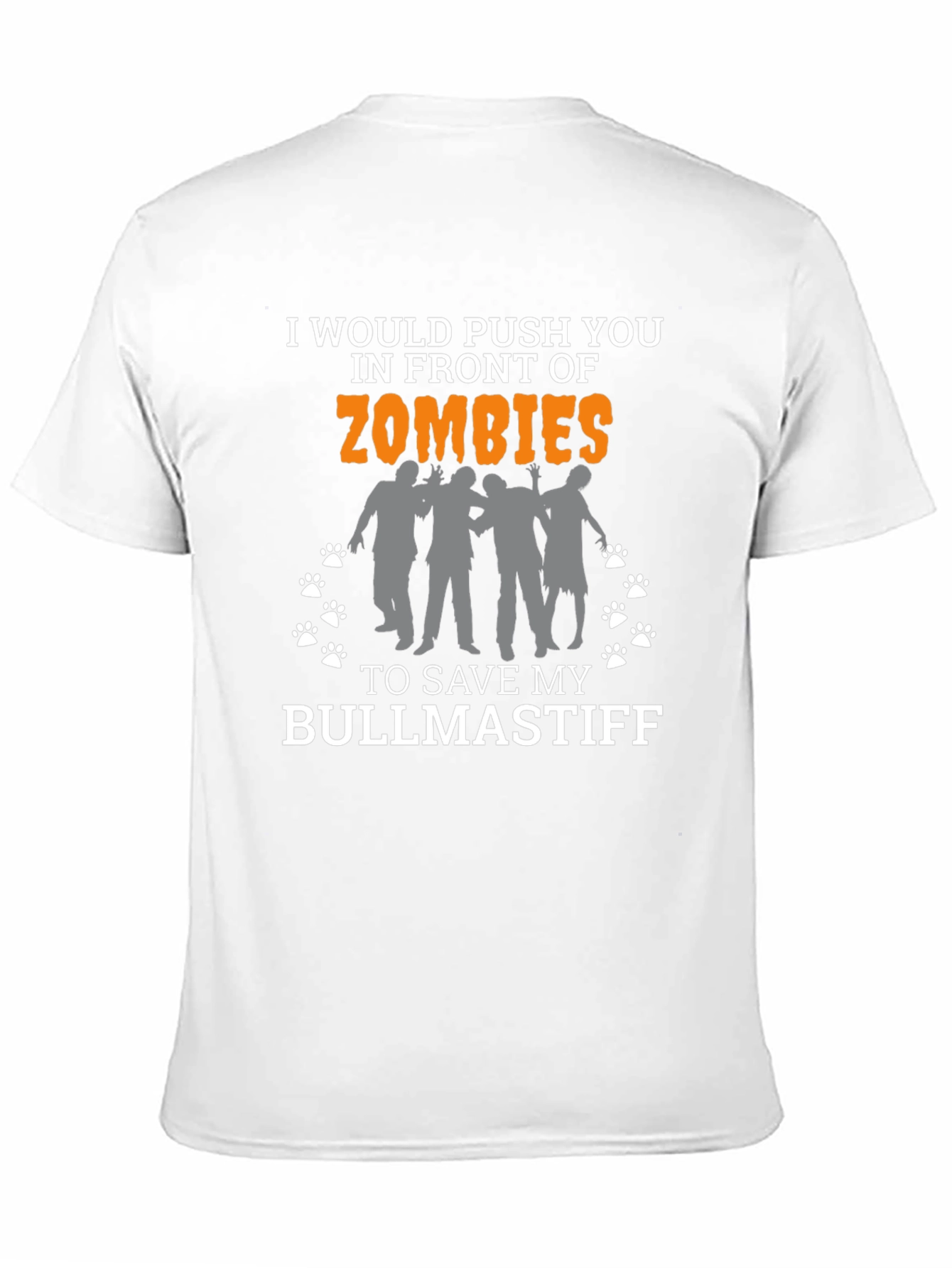 Zombie Bullmastiff T-Shirt