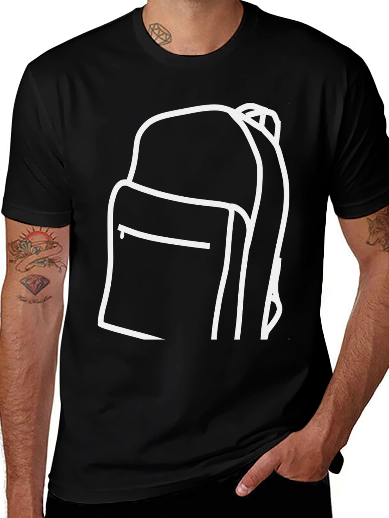 Backpack Graphic Tee - Stylish and Comfortable