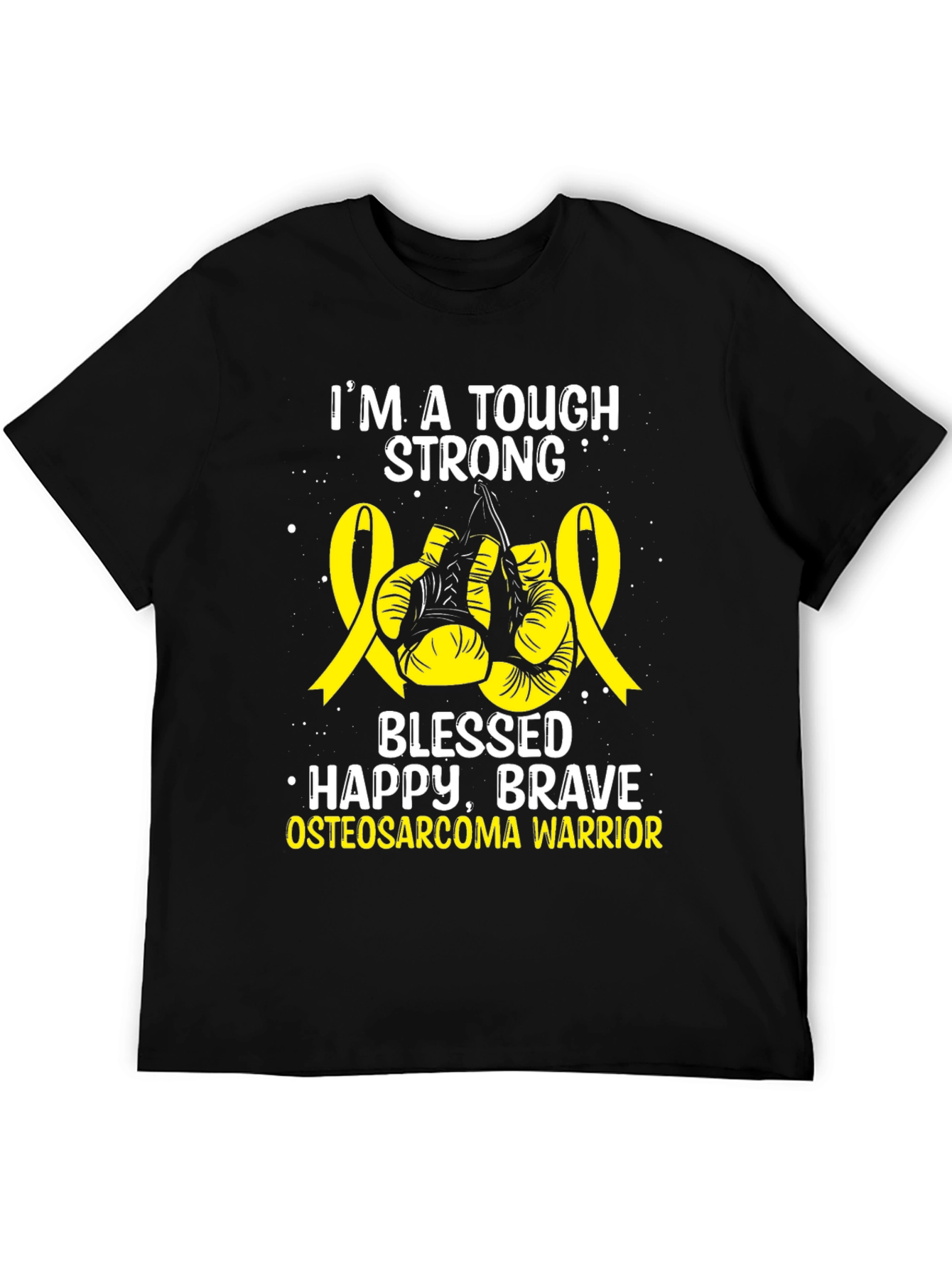 Tough Strong Osteosarcoma Warrior T-Shirt