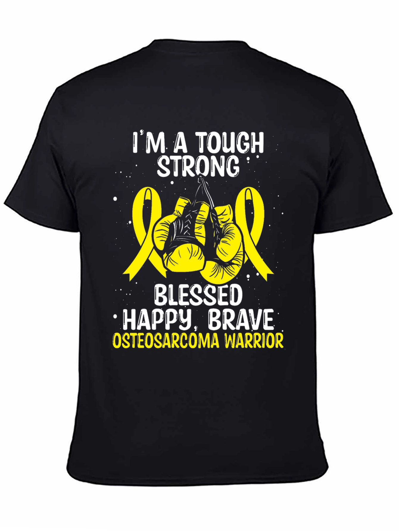 Tough Strong Osteosarcoma Warrior T-Shirt