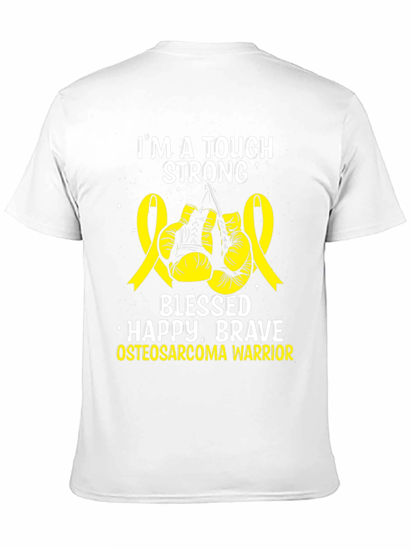 Tough Strong Osteosarcoma Warrior T-Shirt