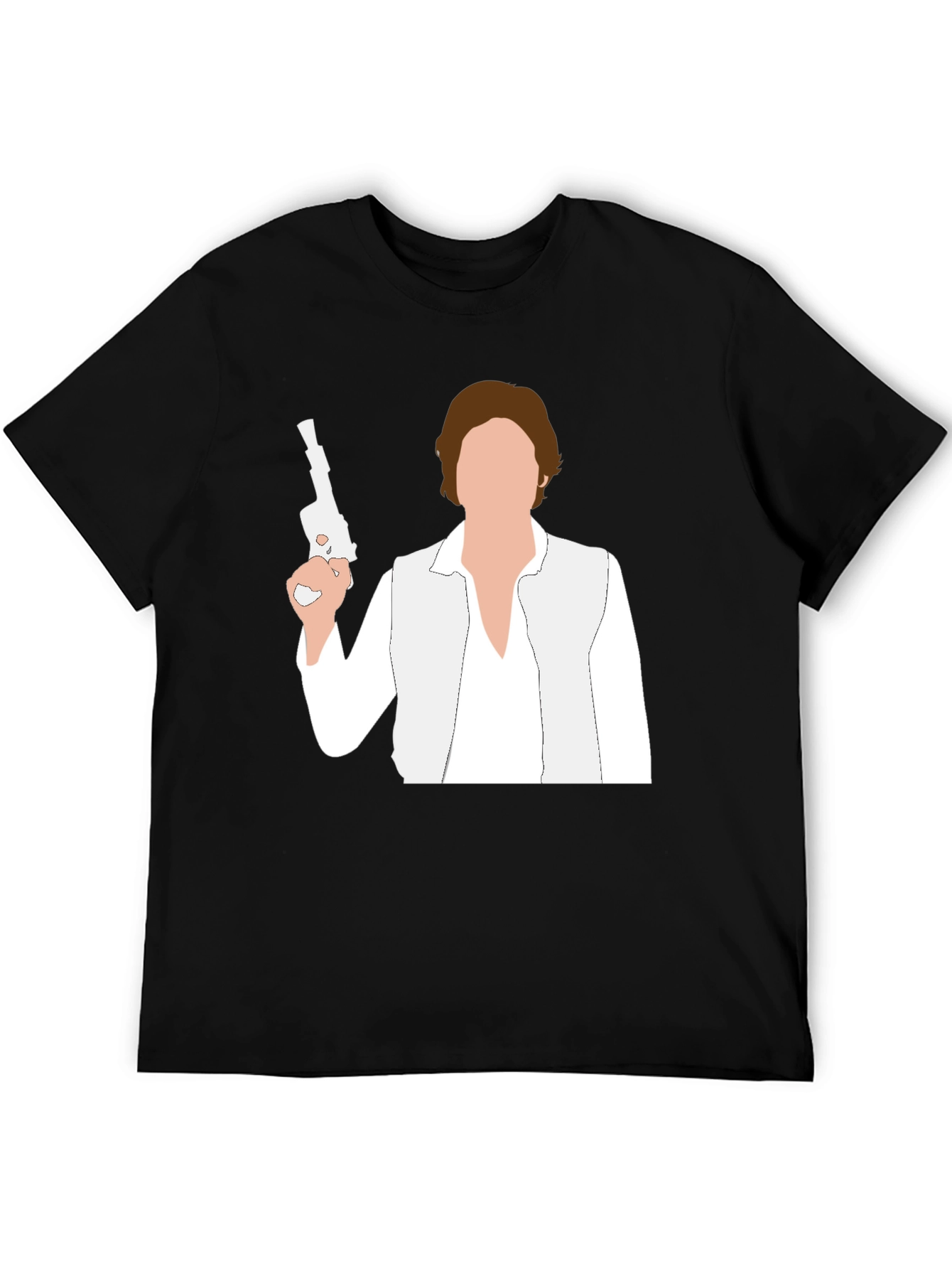 Han Solo Graphic T-Shirt - Black