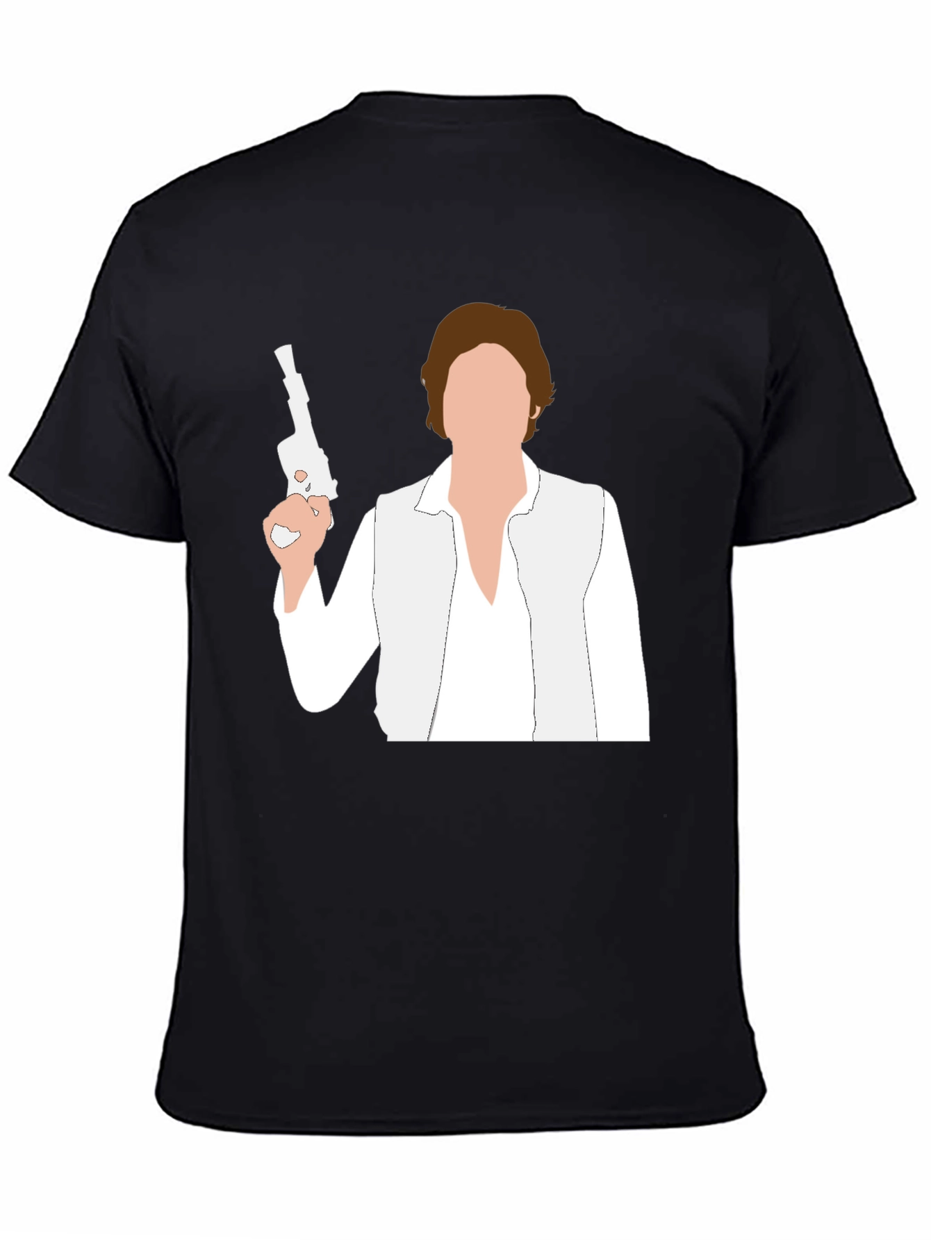 Han Solo Graphic T-Shirt - Black