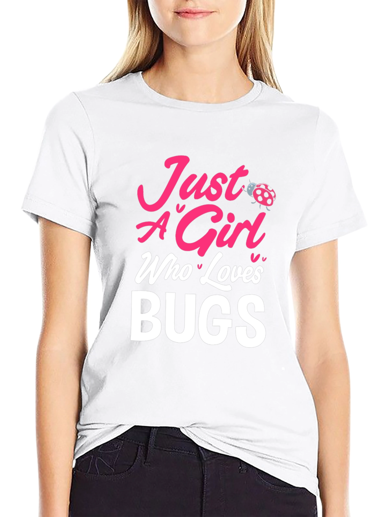 Just a Girl Who Loves Bugs T-Shirt