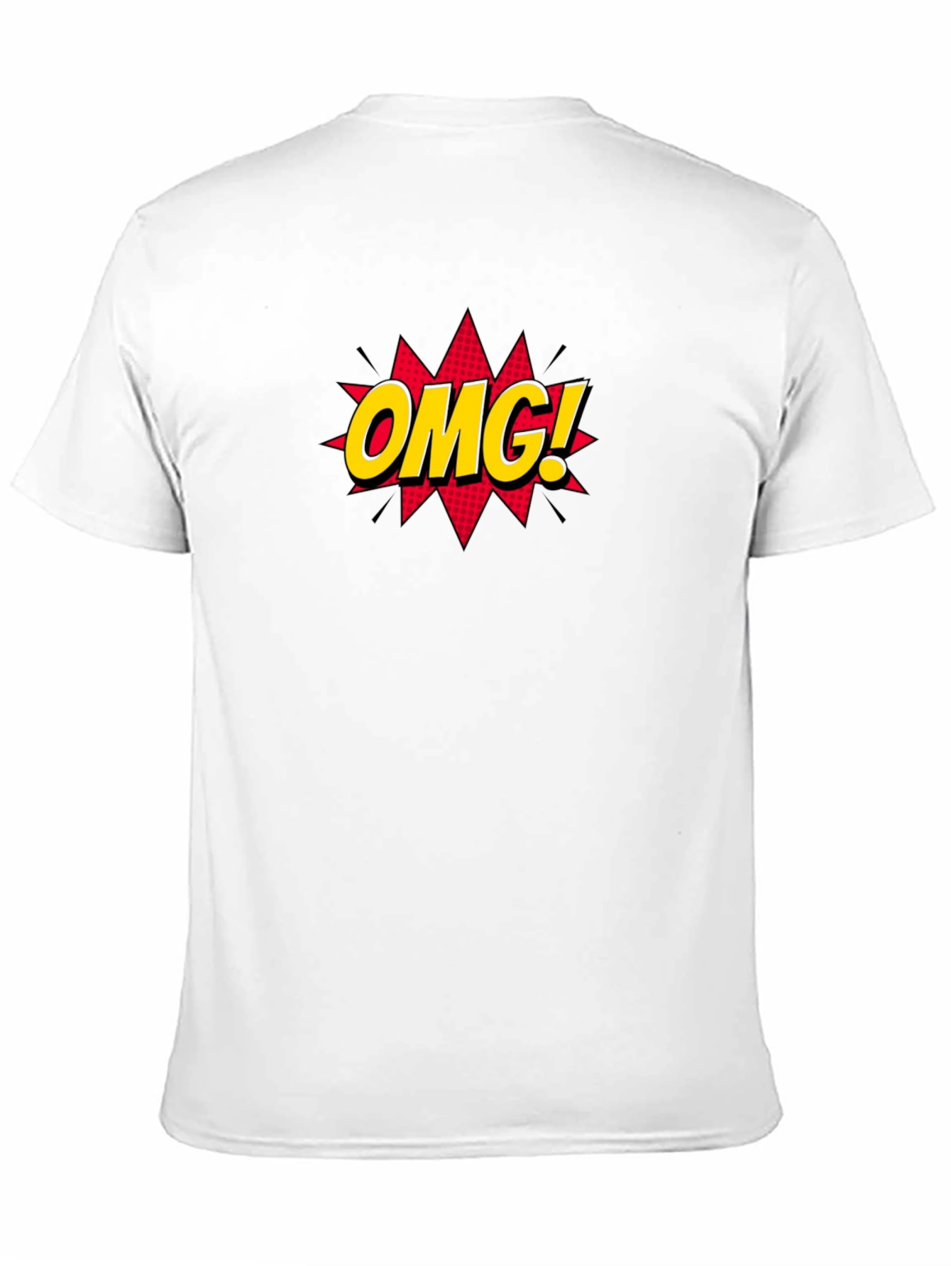 OMG! Graphic Tee - Stylish Black Cotton T-Shirt
