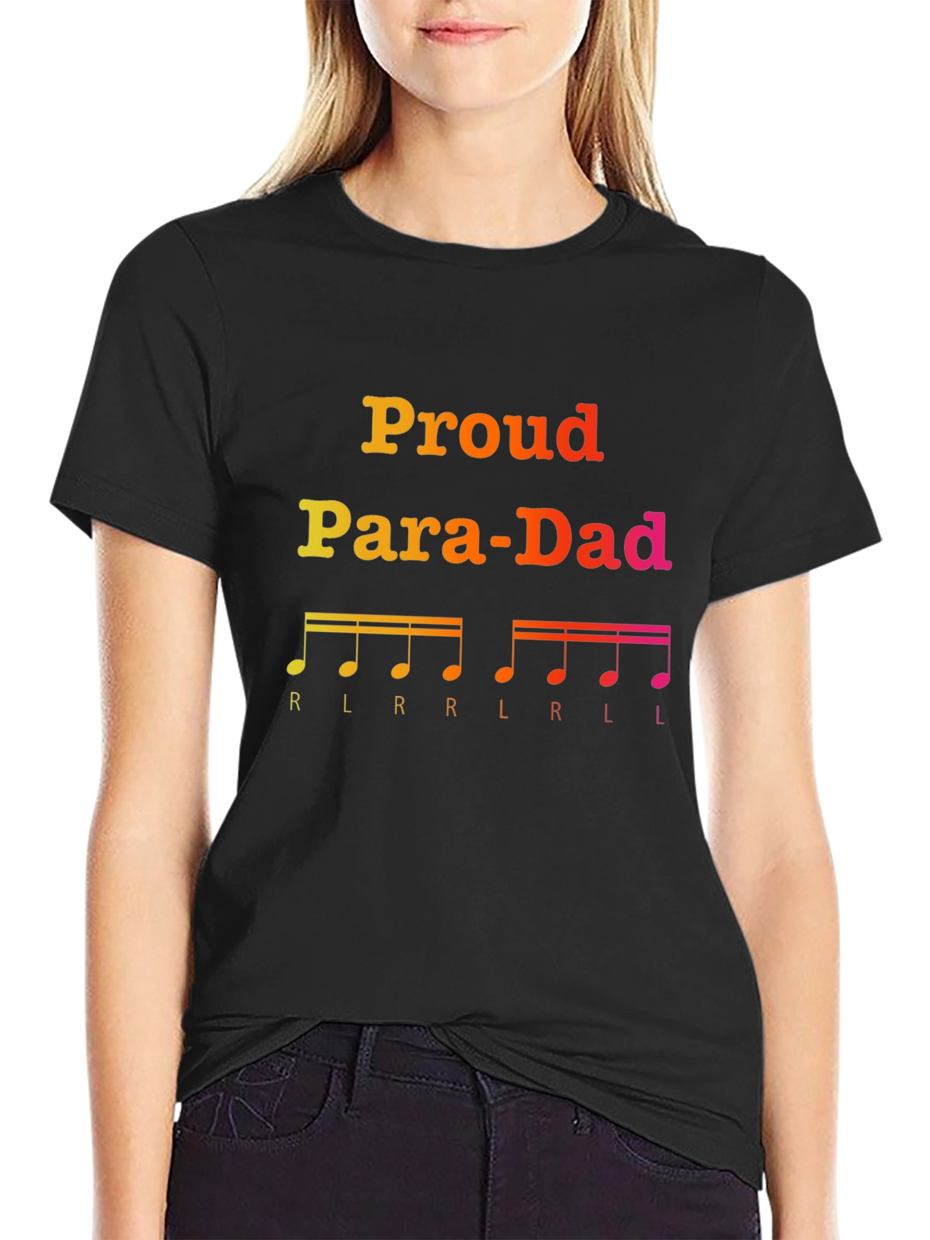 Proud Para-Dad T-Shirt - Music Dad Tee