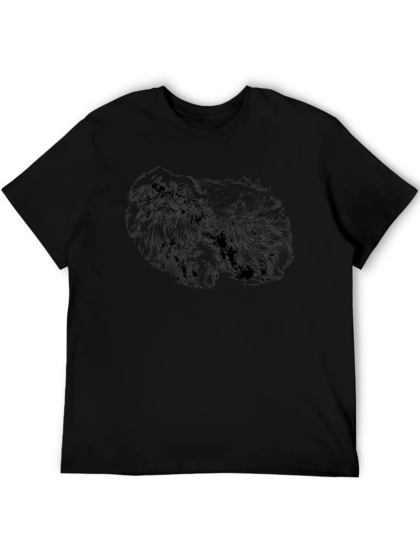 Pekingese Dog Graphic Tee - Casual Style
