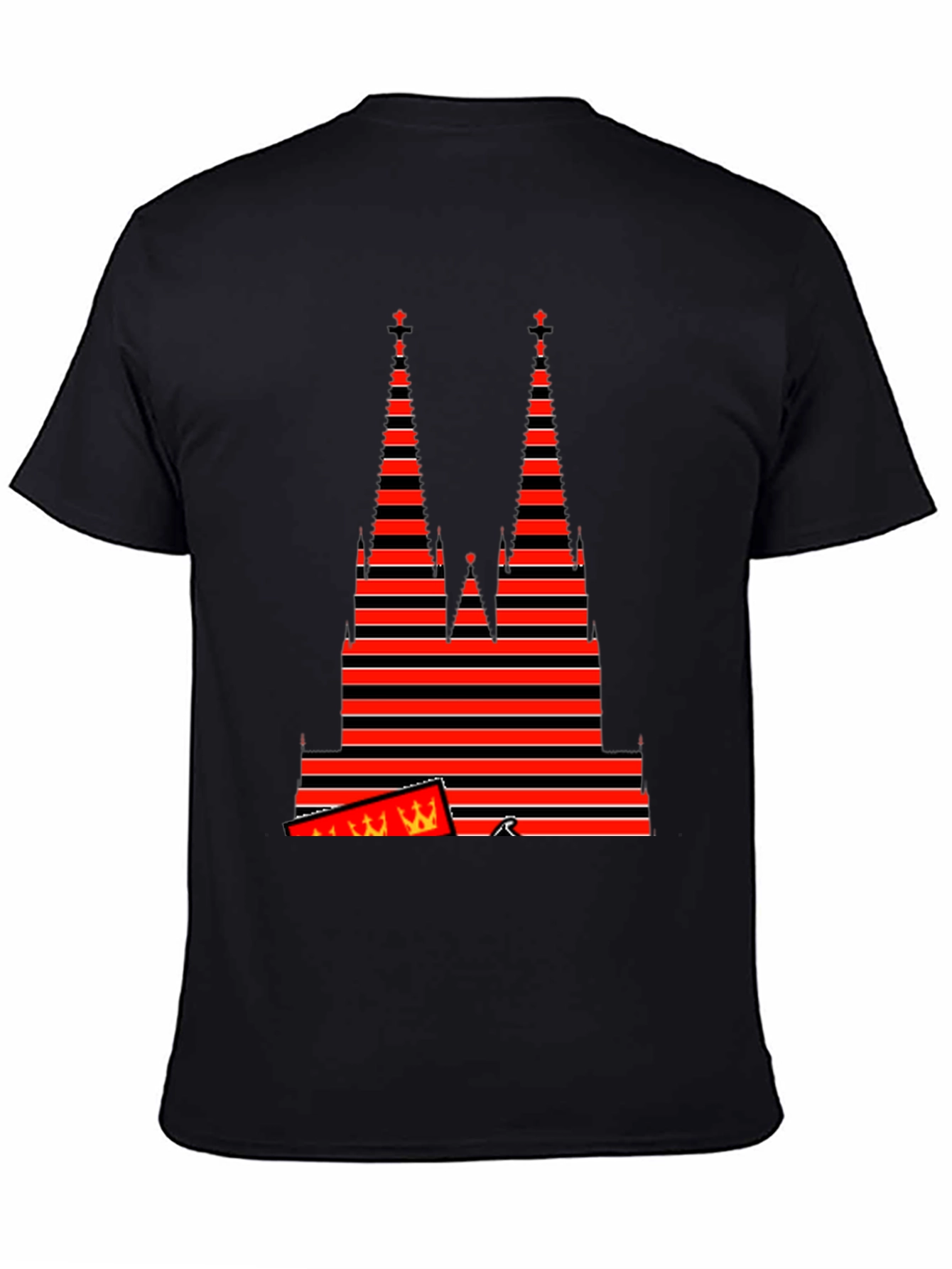 Cologne Cathedral Striped T-Shirt