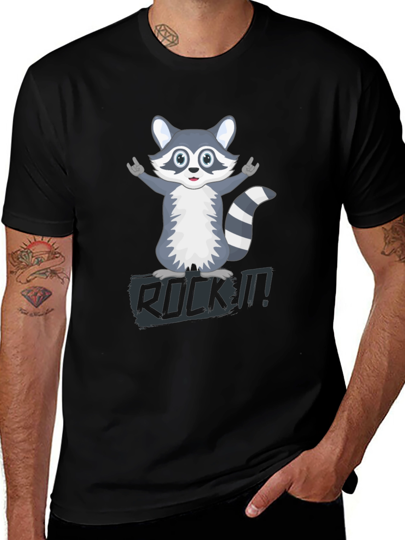 Rockin Raccoon Graphic Tee