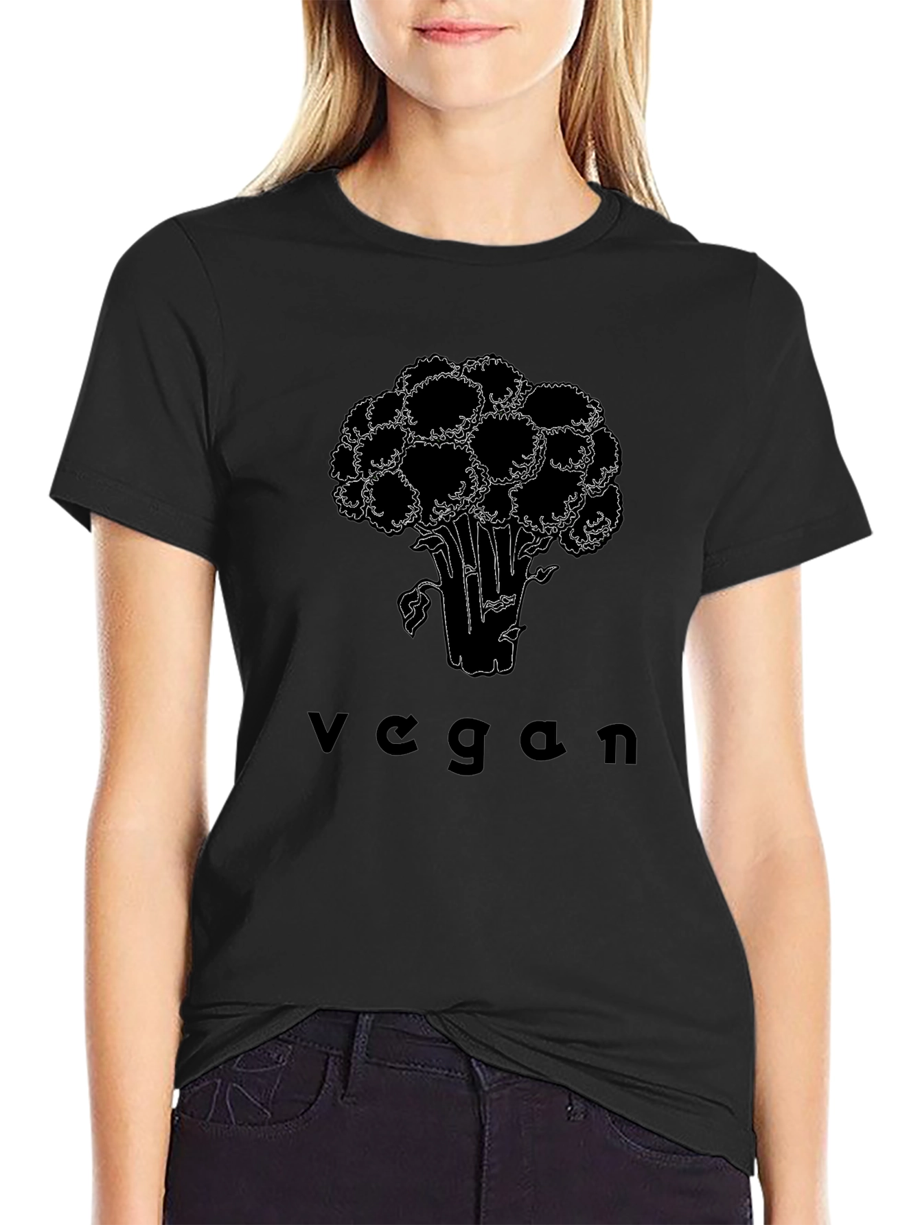 Vegan Broccoli T-Shirt - Plant Based Lifestyle Tee