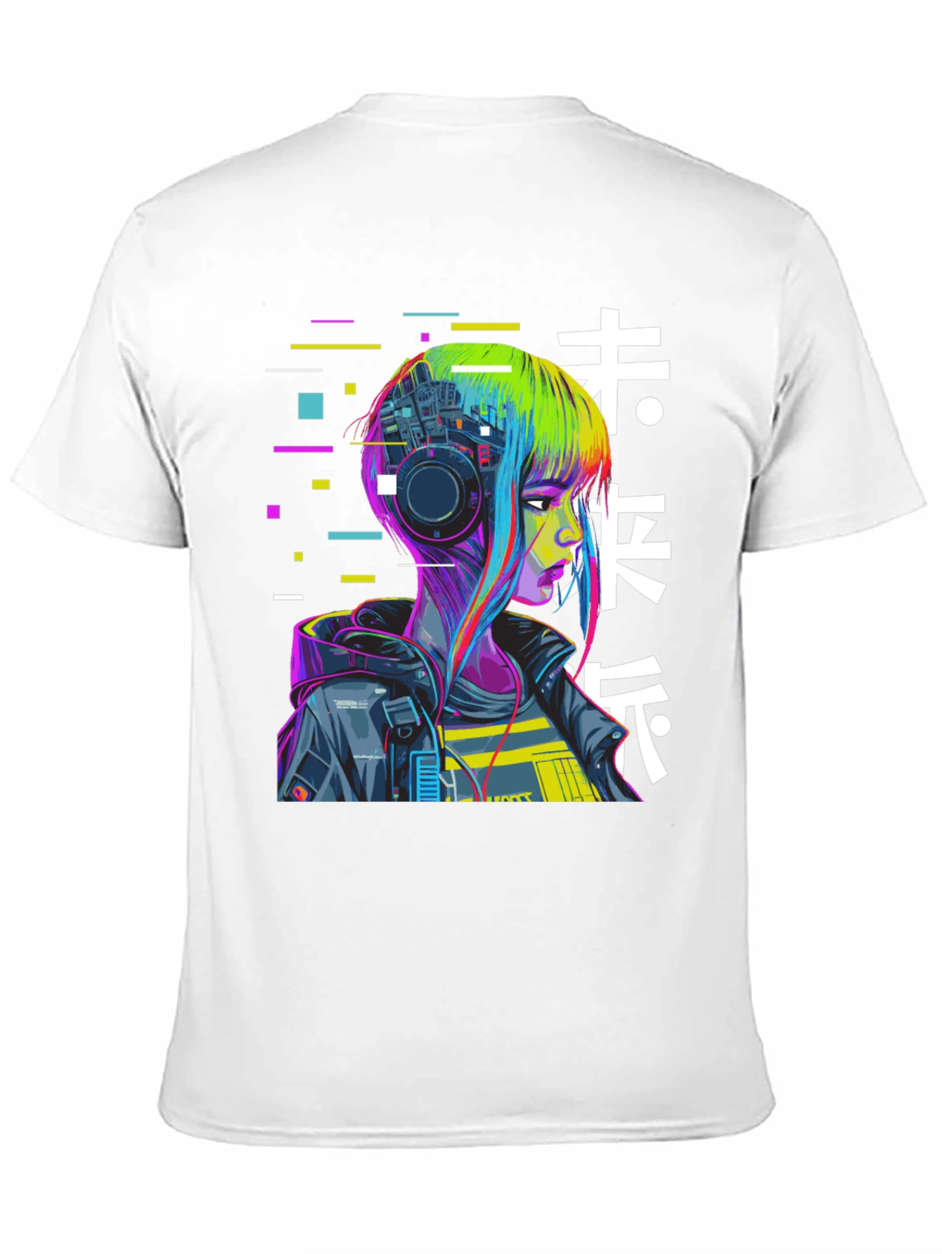 Cyberpunk Girl Graphic T-Shirt
