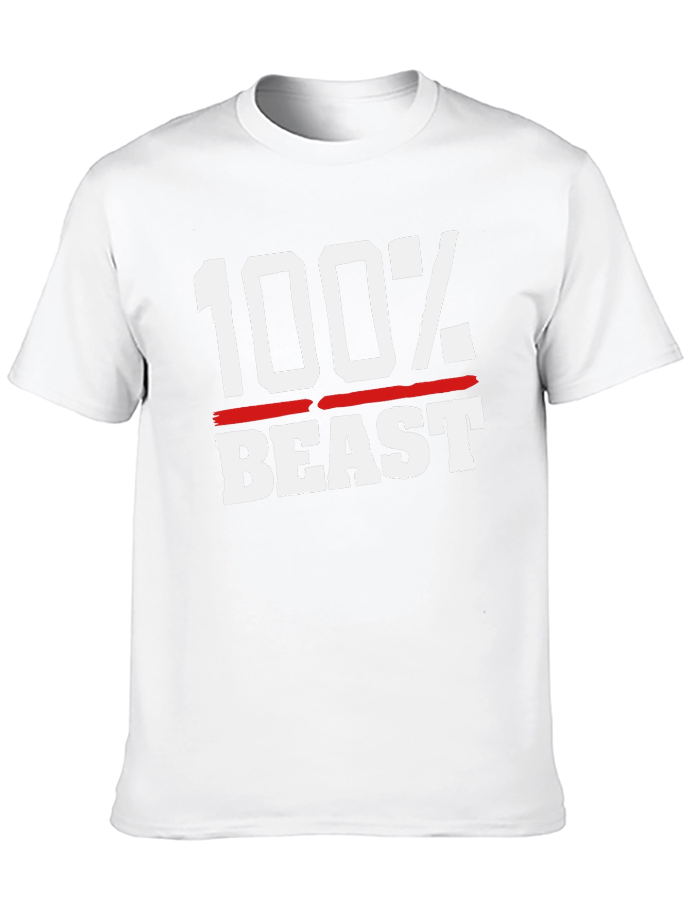 100% Beast Black Graphic Tee