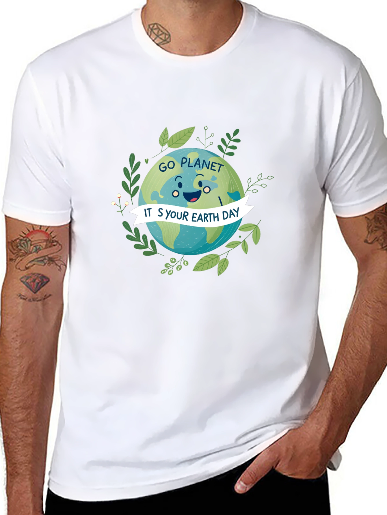 Go Planet Earth Day T-Shirt