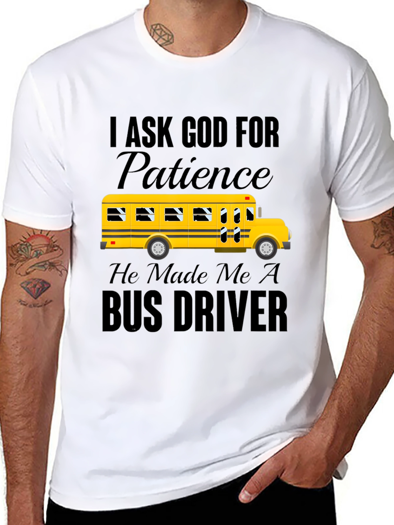 Bus Driver Patience T-Shirt