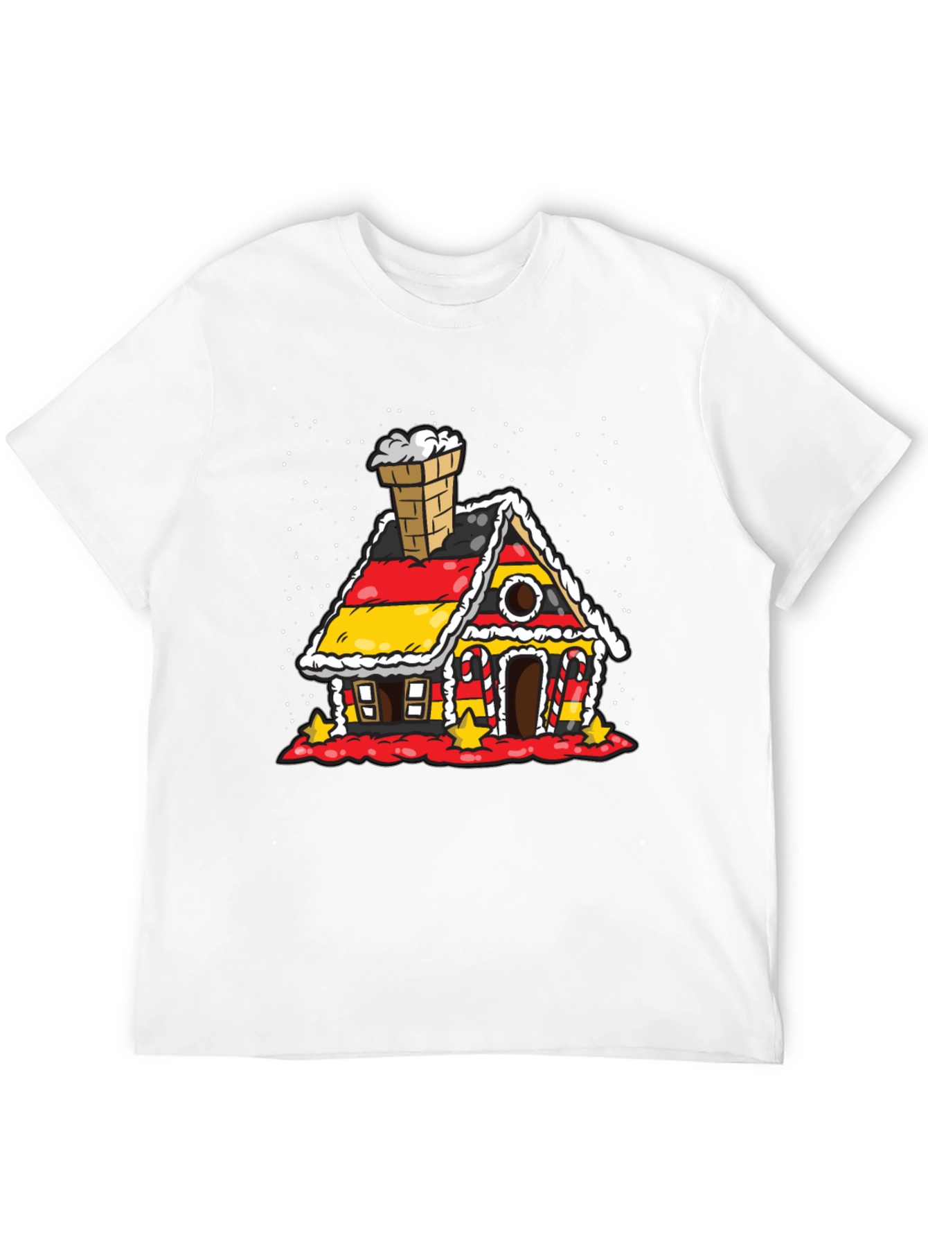 Gingerbread House Germany Flag T-Shirt