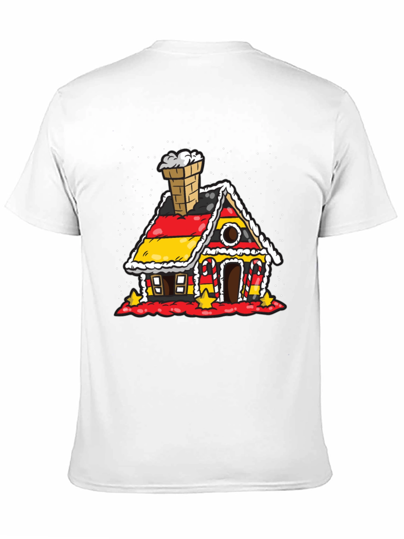 Gingerbread House Germany Flag T-Shirt