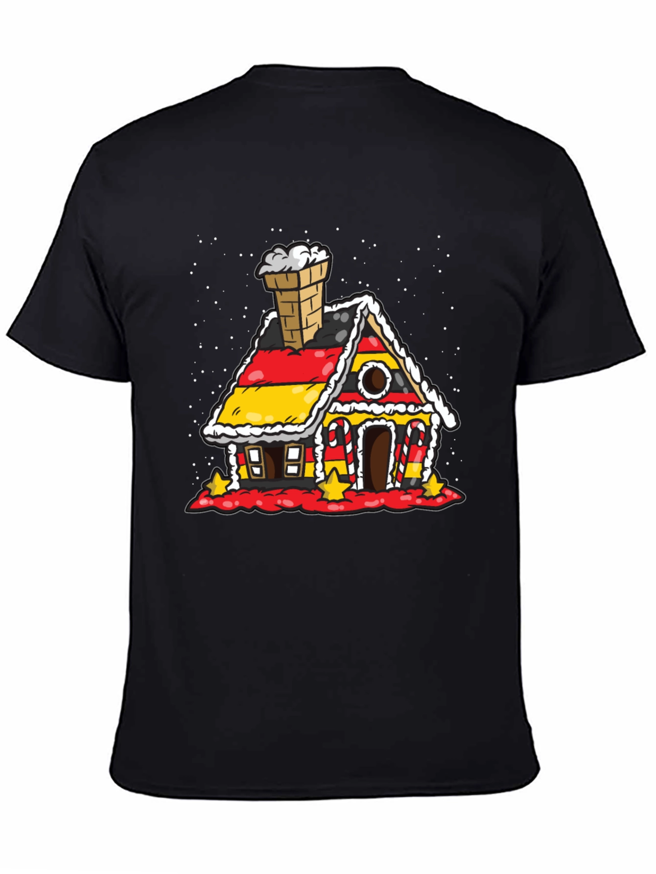 Gingerbread House Germany Flag T-Shirt