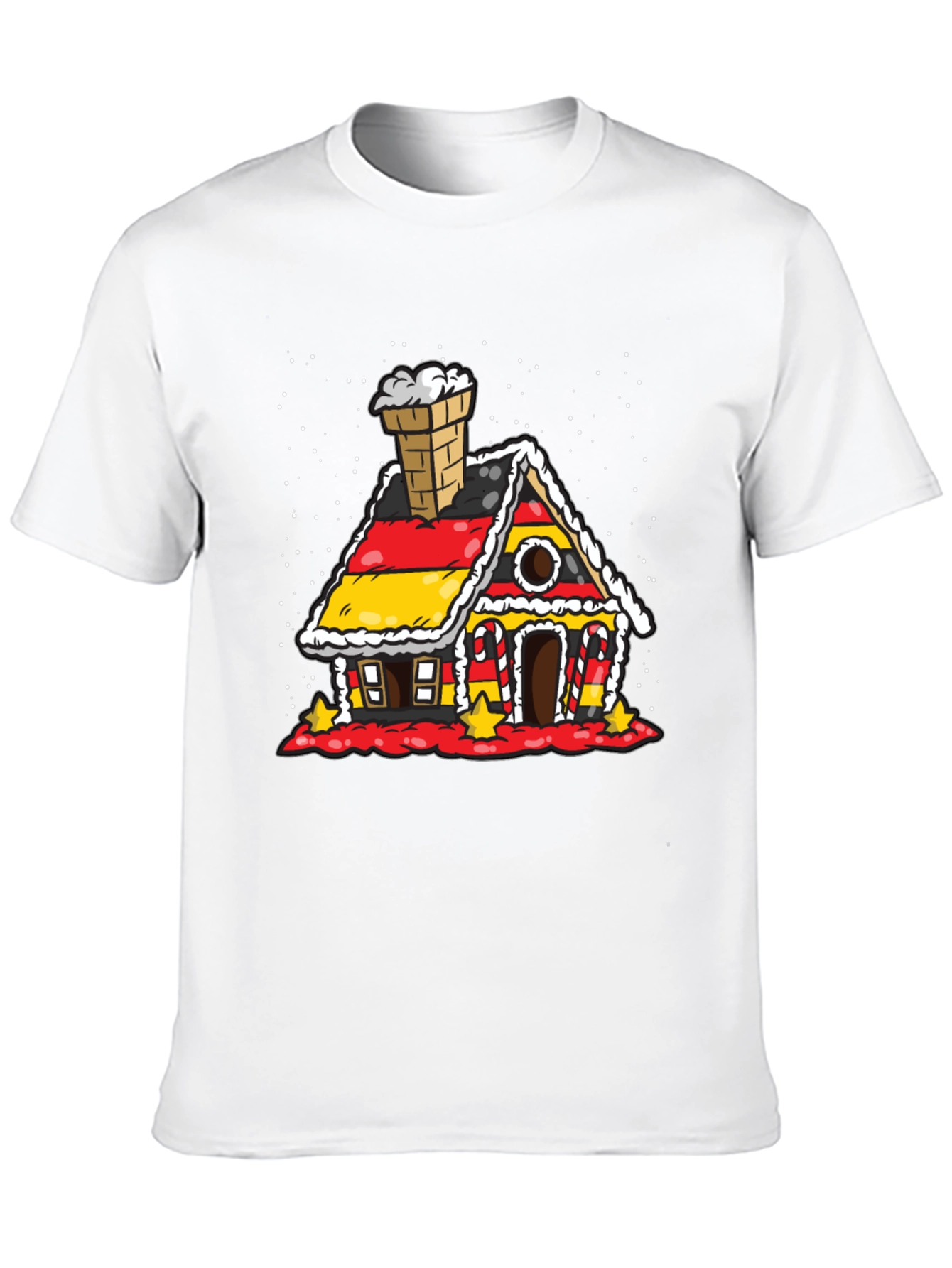 Gingerbread House Germany Flag T-Shirt