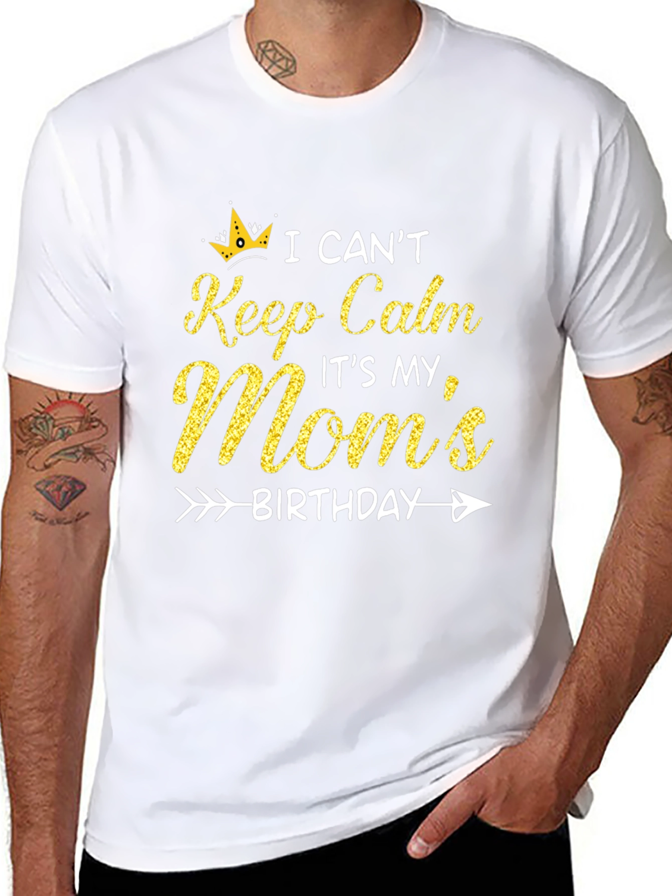 Moms Birthday T-Shirt: I Cant Keep Calm