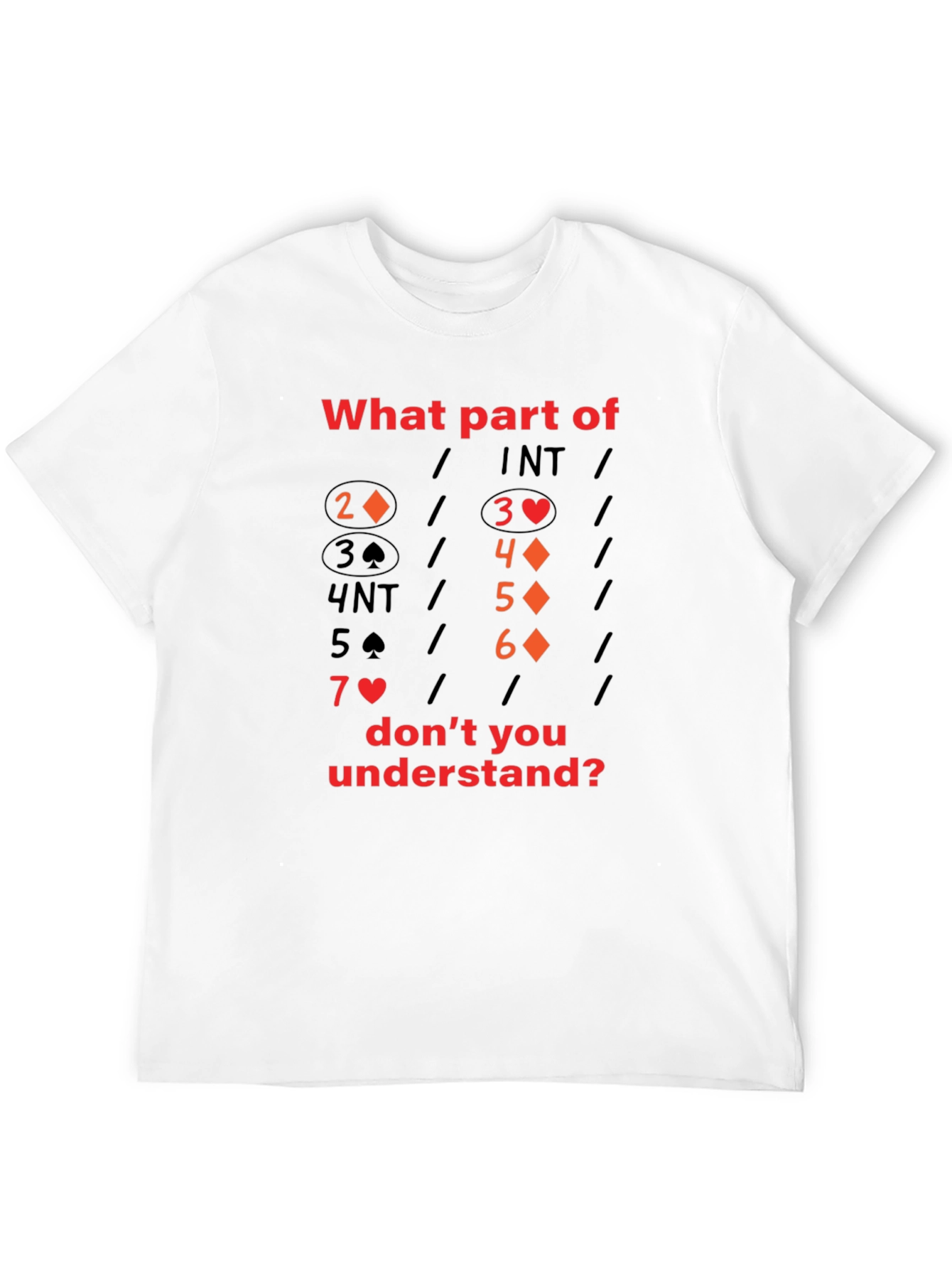 What Part of Bridge Dont You Understand T-Shirt