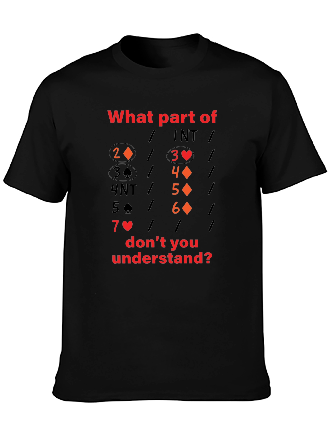 What Part of Bridge Dont You Understand T-Shirt