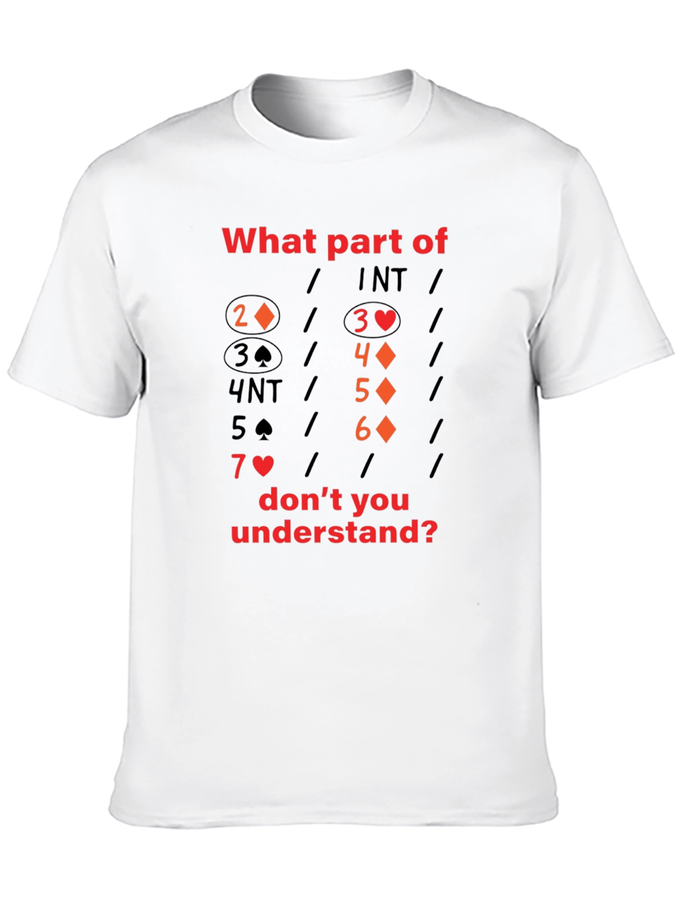 What Part of Bridge Dont You Understand T-Shirt