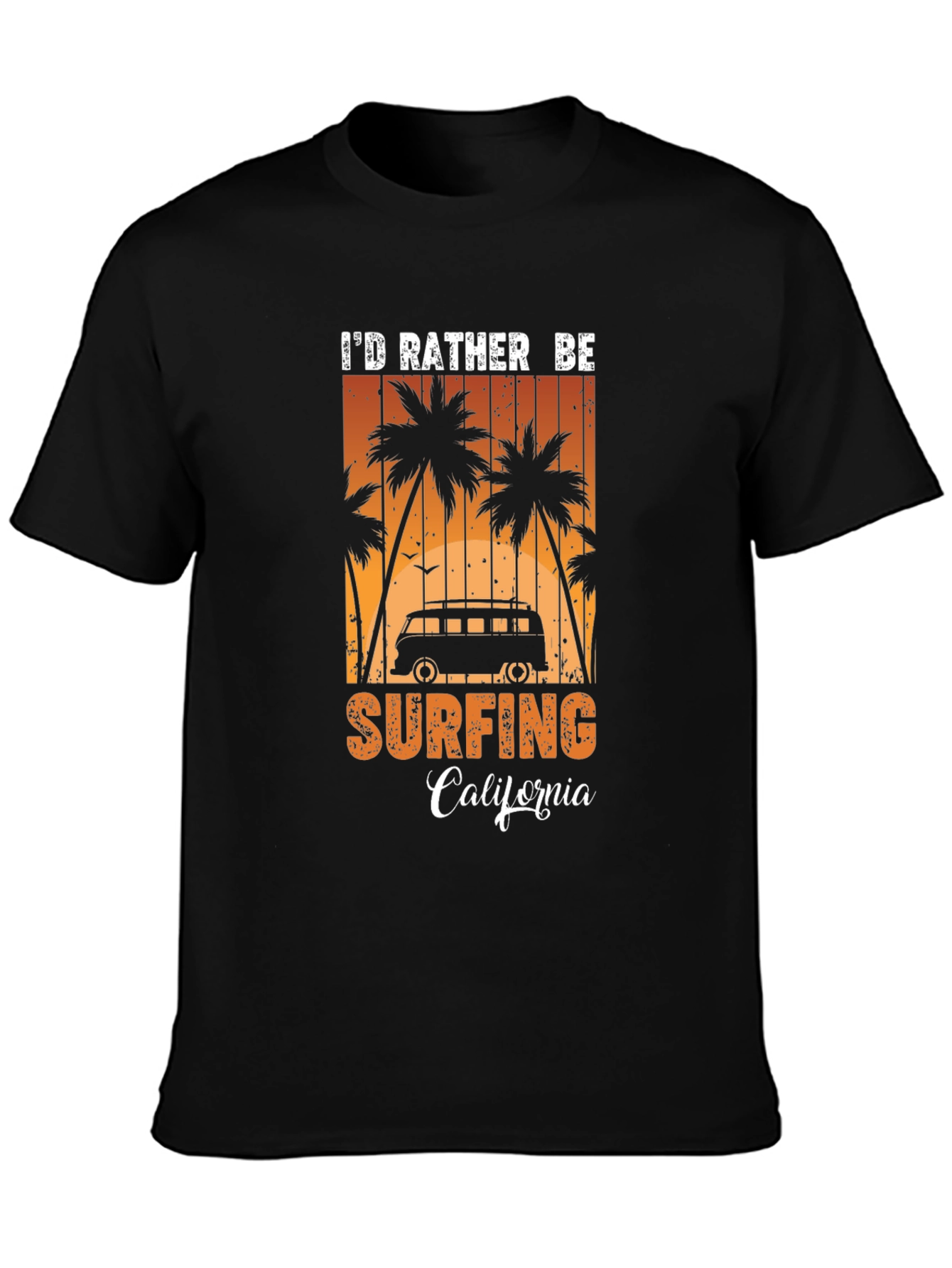 Surfing California Graphic Tee
