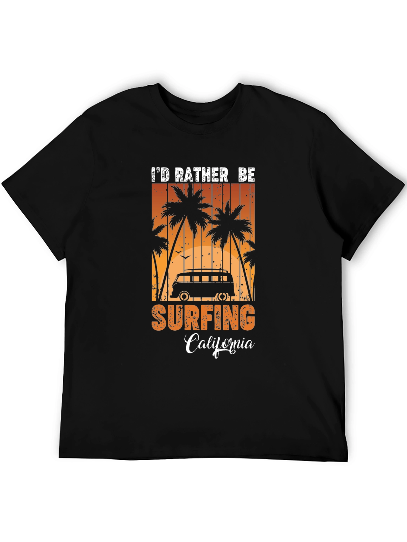 Surfing California Graphic Tee